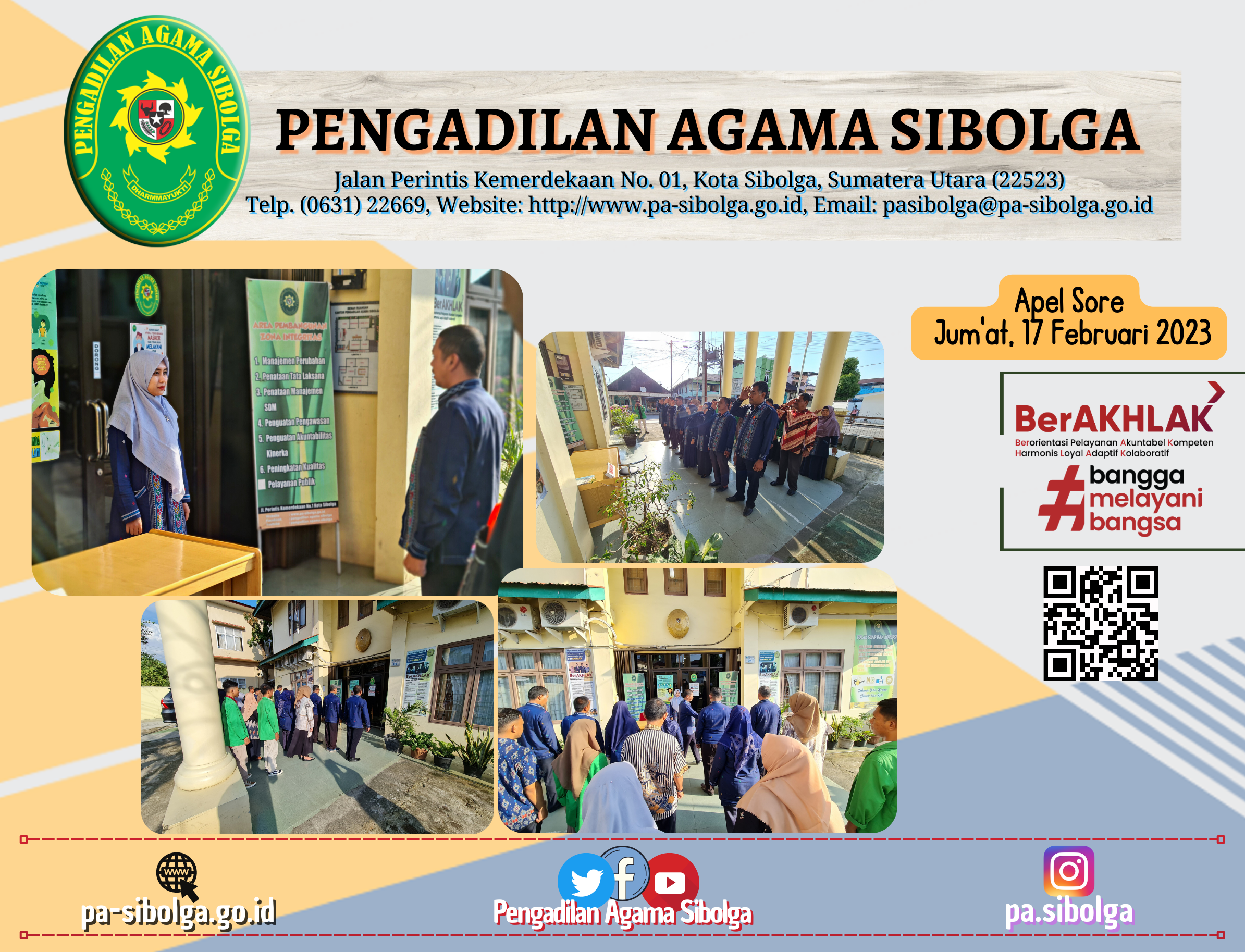 Apel Sore Jumat 17 Februari 2023