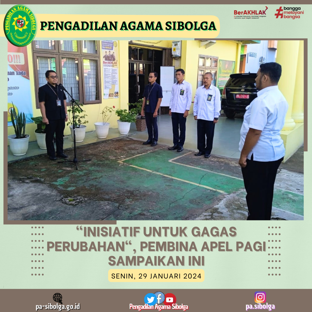 Apel pagi senin 29 januari 2024 1