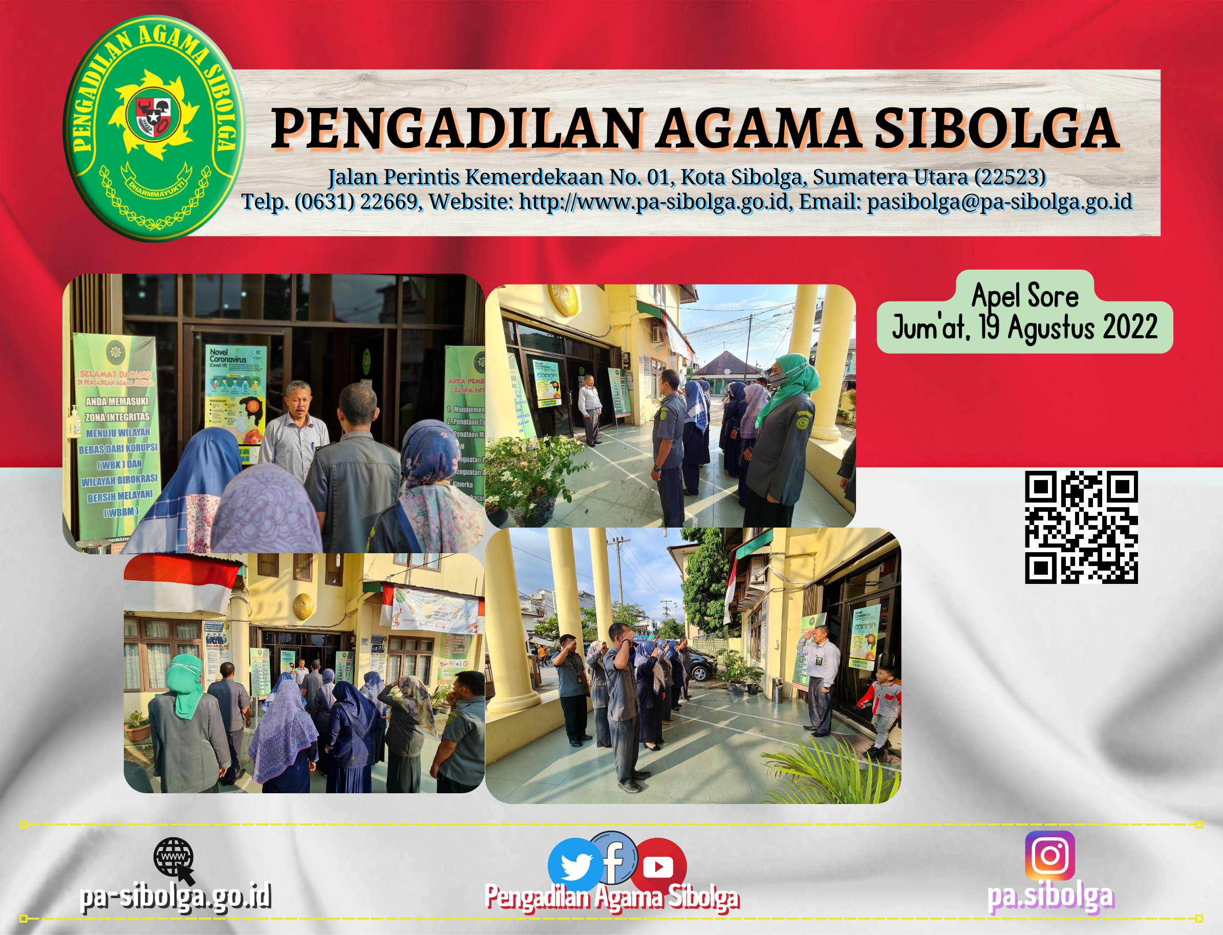 Apel Jumat 19 Agustus 2022