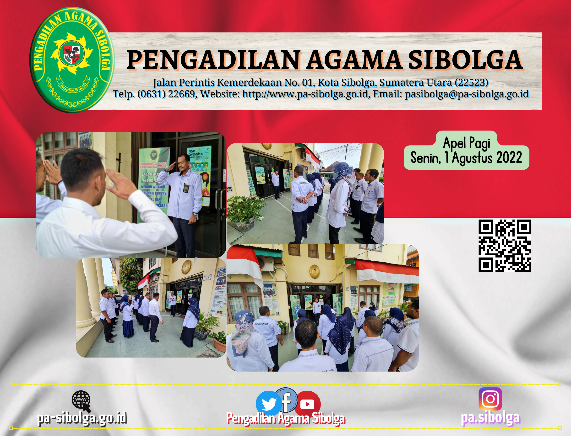 Apel Pagi 1 Agustus 2022