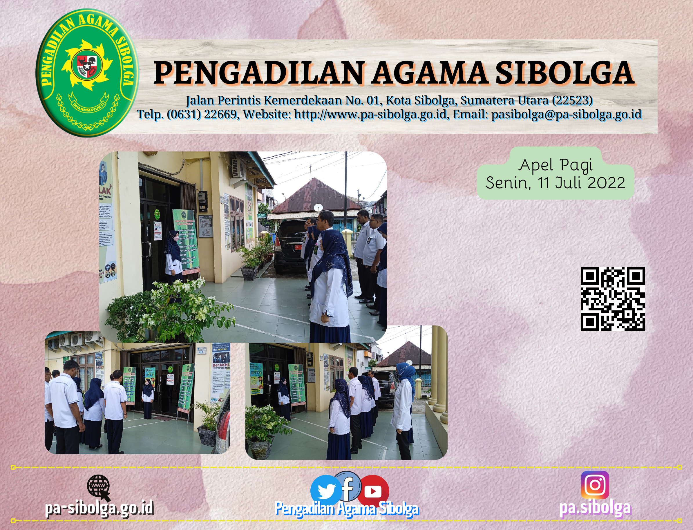 Apel Pagi 11 Juli 2022