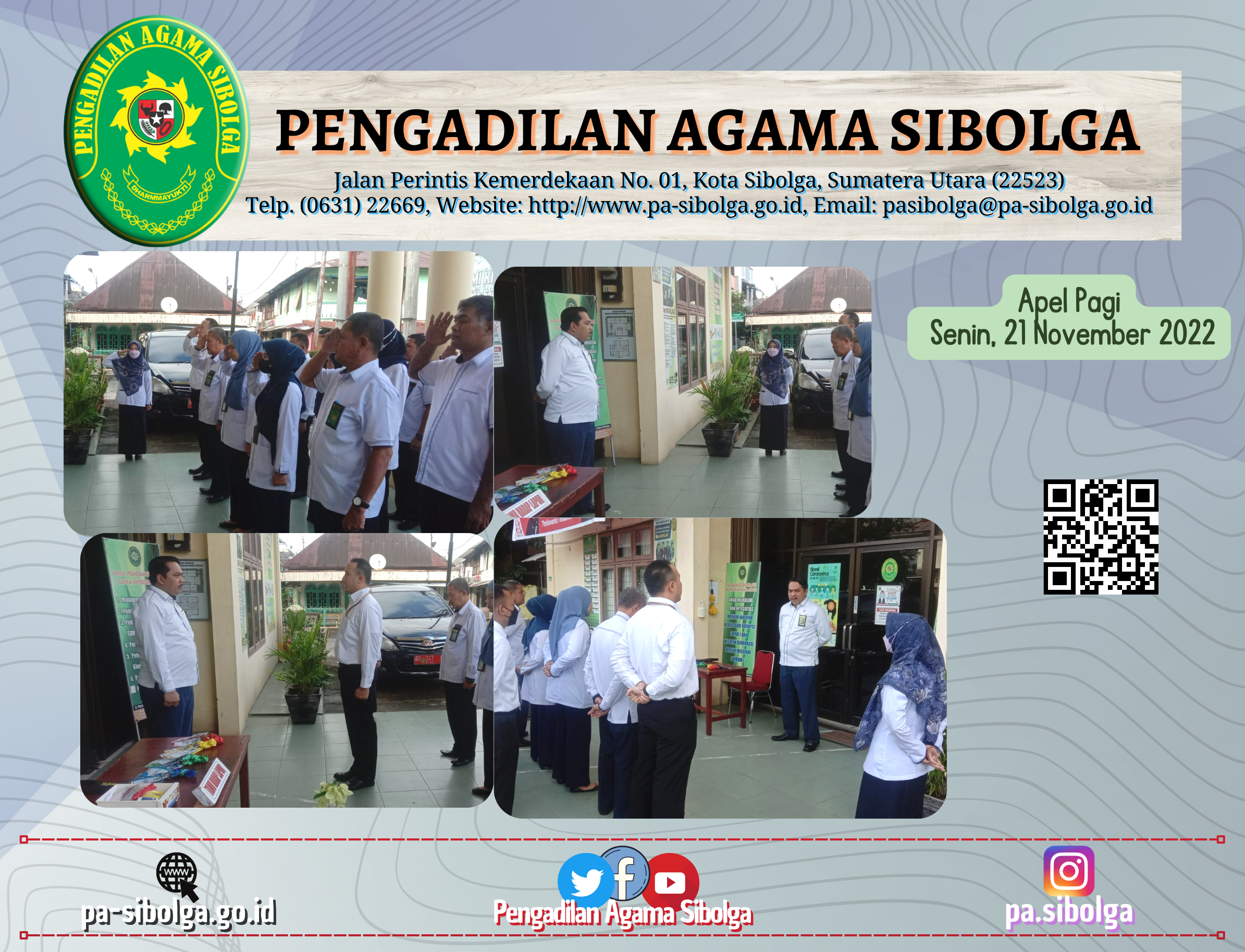 Apel Pagi 2 November 2022
