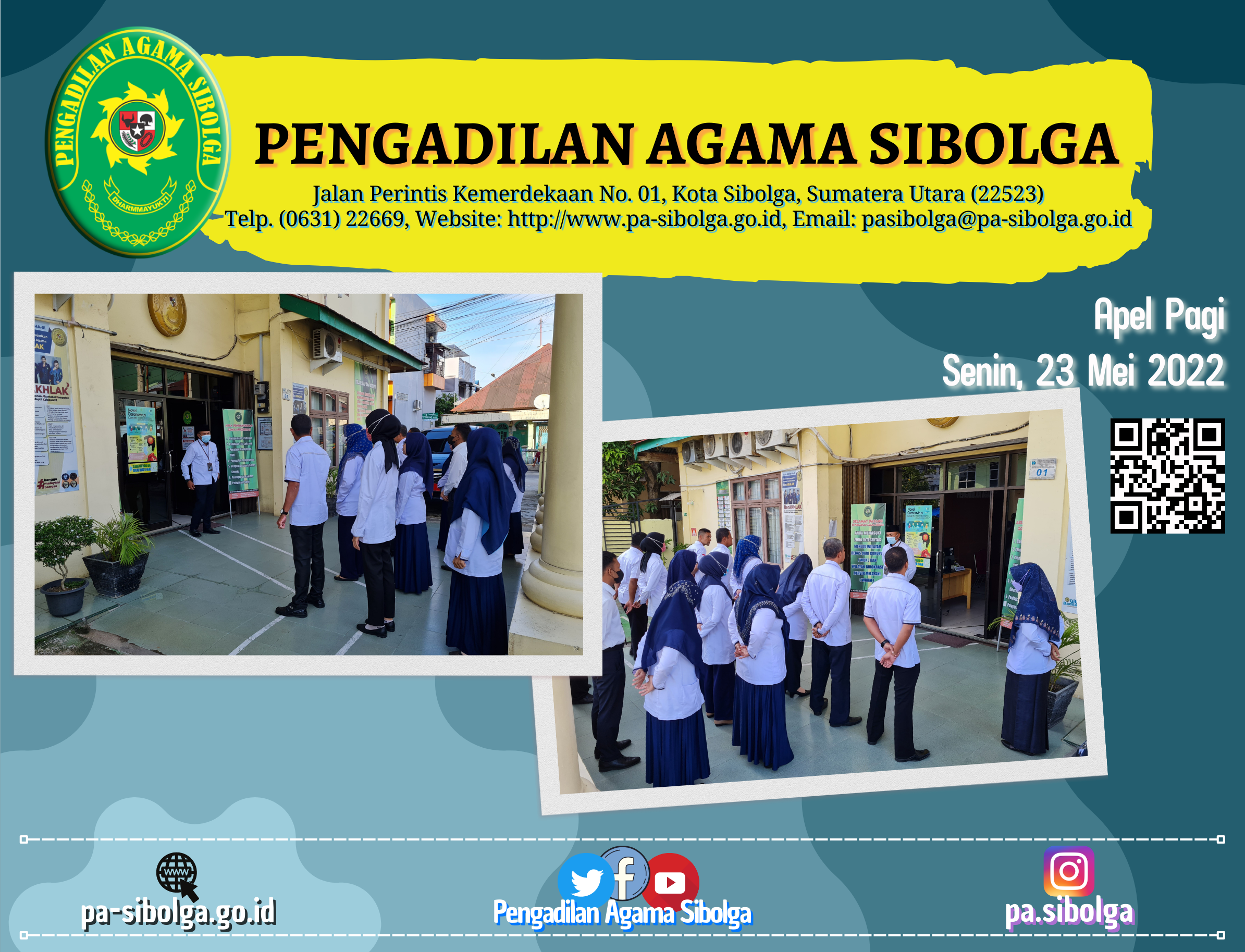 Apel Pagi 23 mei 2022