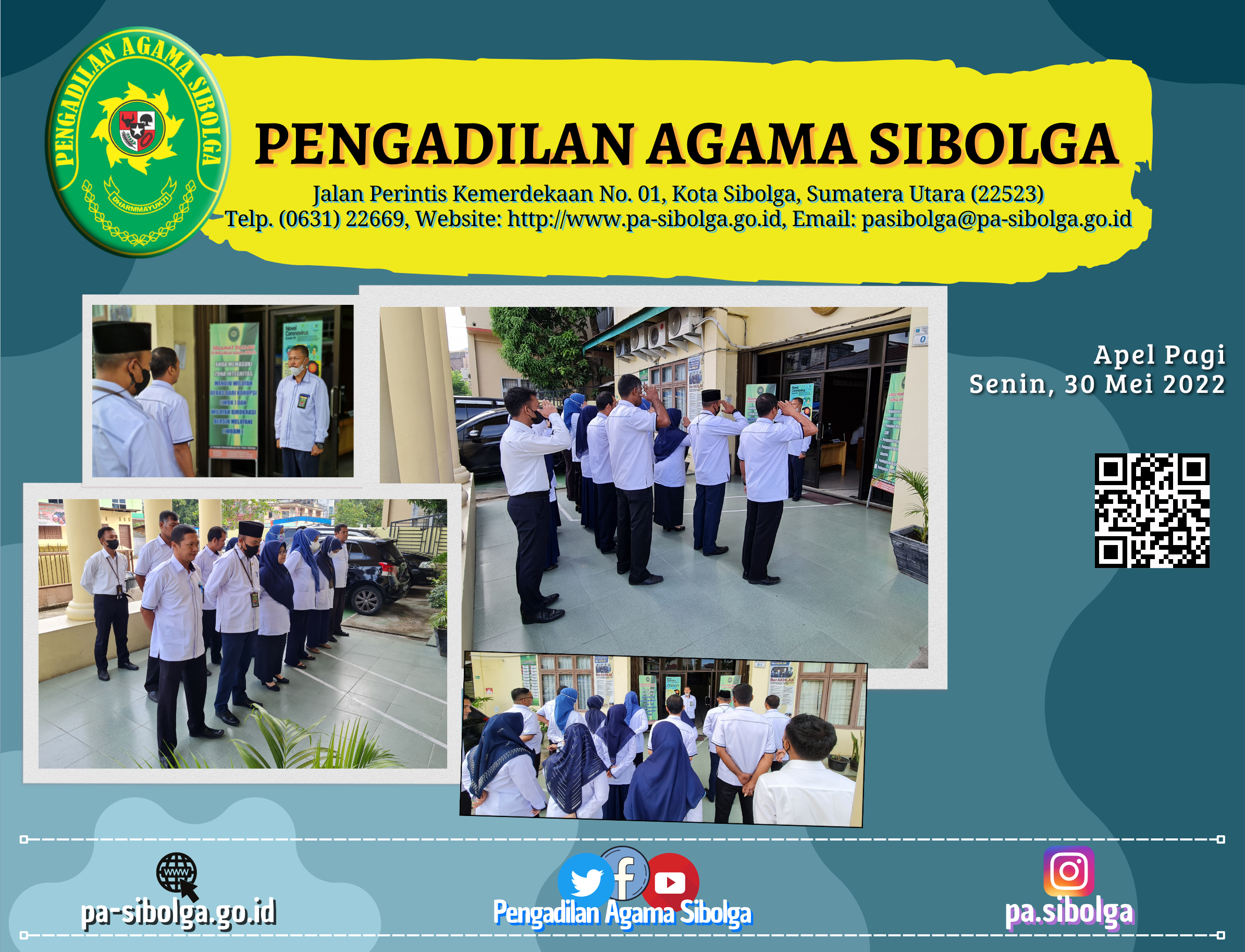 Apel Pagi 30 mei 2022