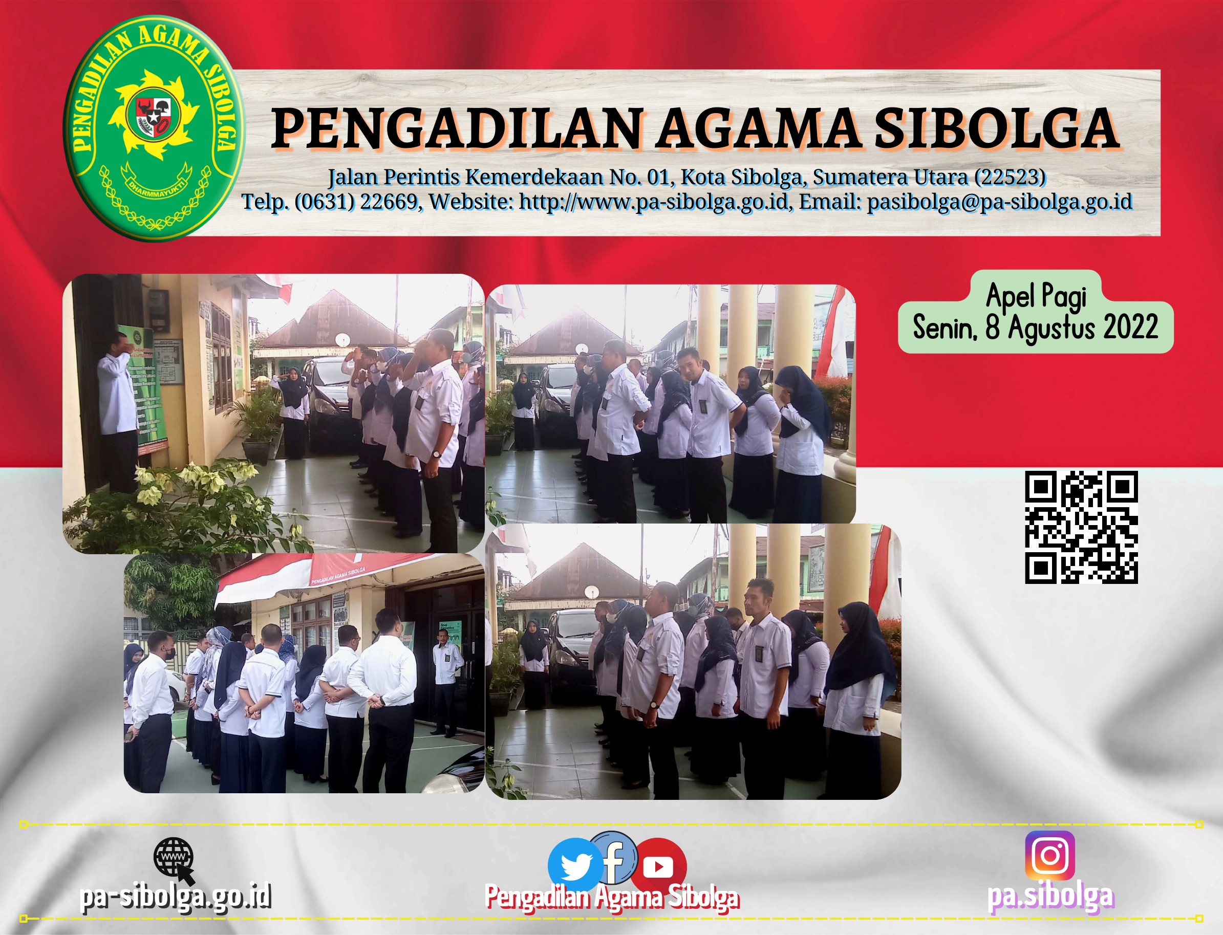 Apel Pagi 8 Agustus 2022