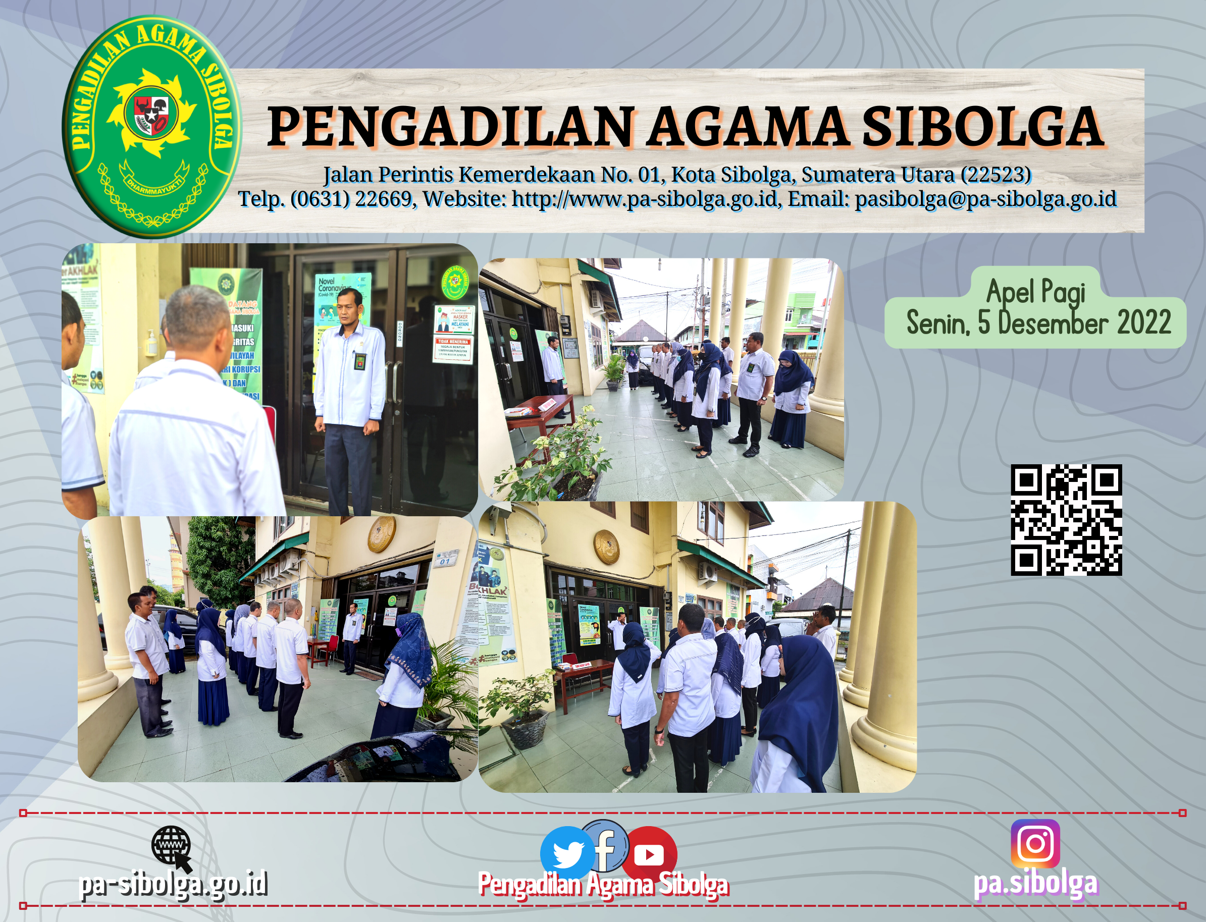 Apel Pagi Senin 5 Desember 22
