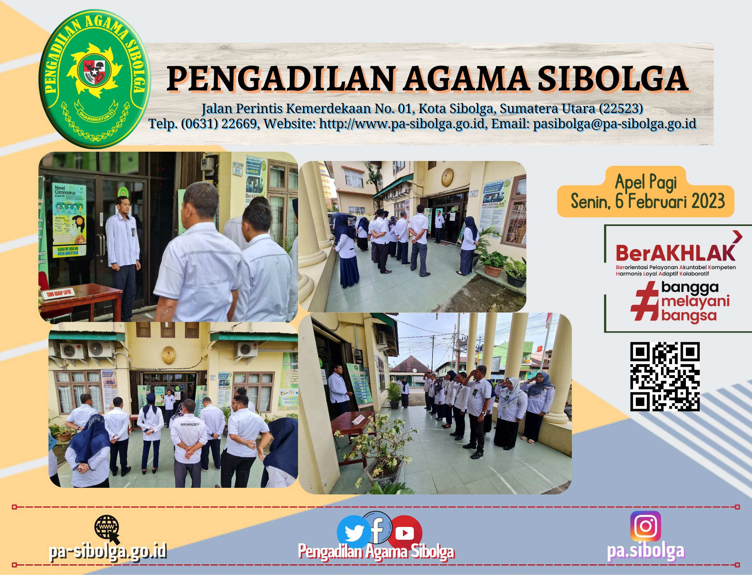 Apel Pagi Senin 6 Februari 2023