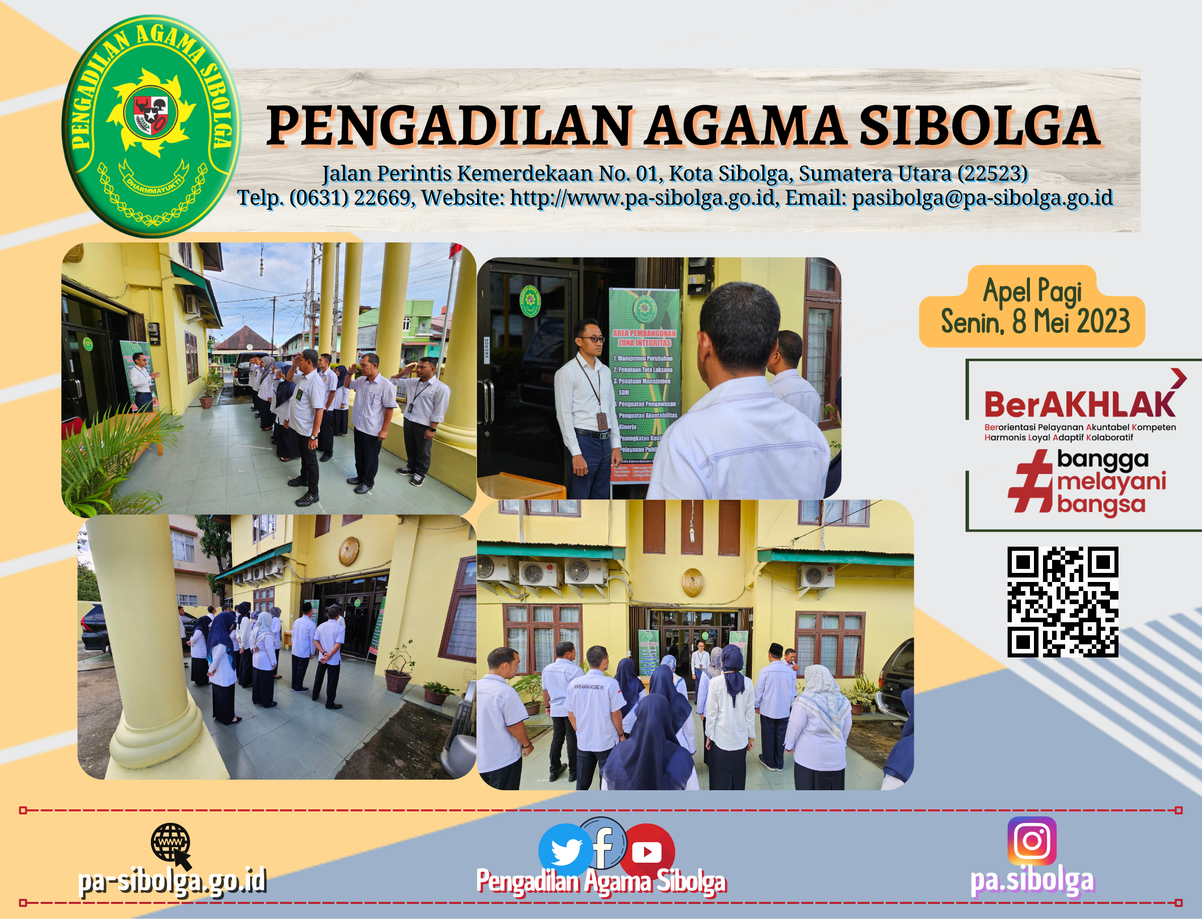 Apel Pagi Senin 8 Mei 2023