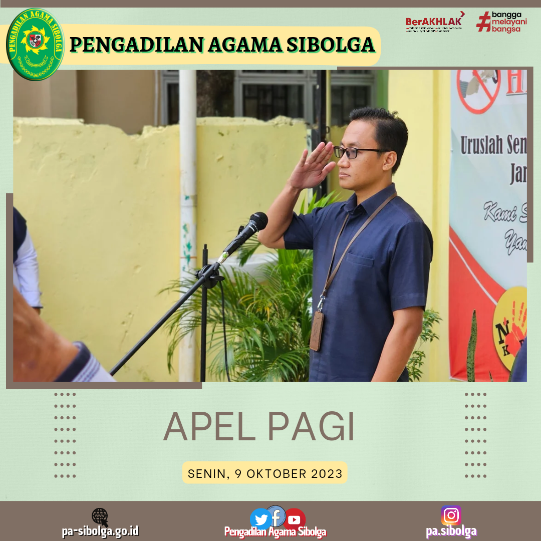 Apel Pagi Senin 9 Oktober 2023 1