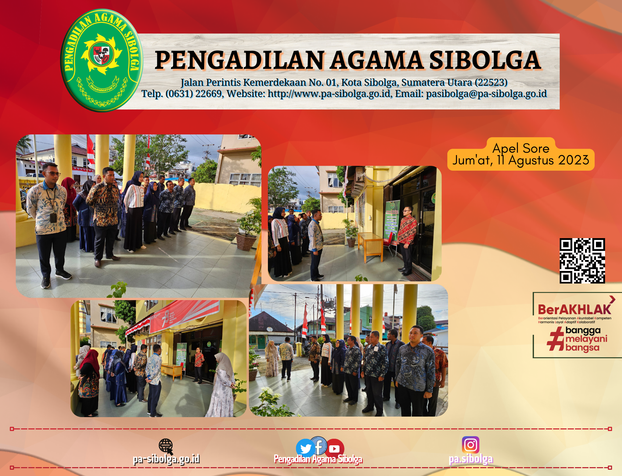 Apel Sore Jumat 11 Agustus 2023