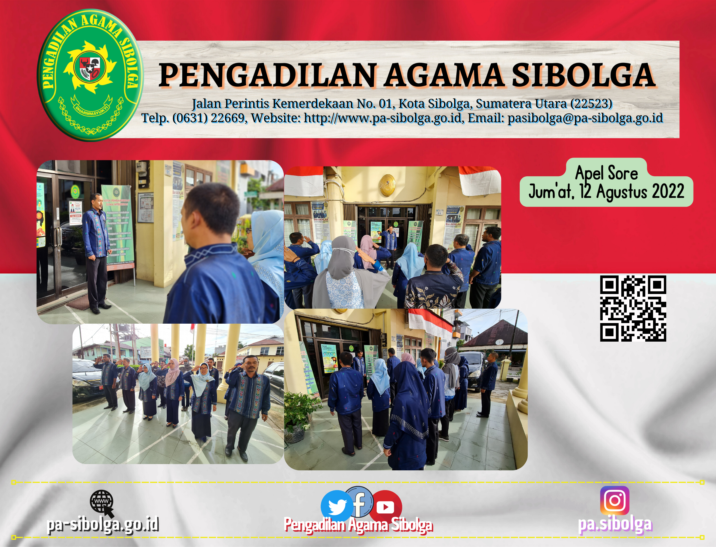 Apel Sore Jumat 12 Agustus 2022