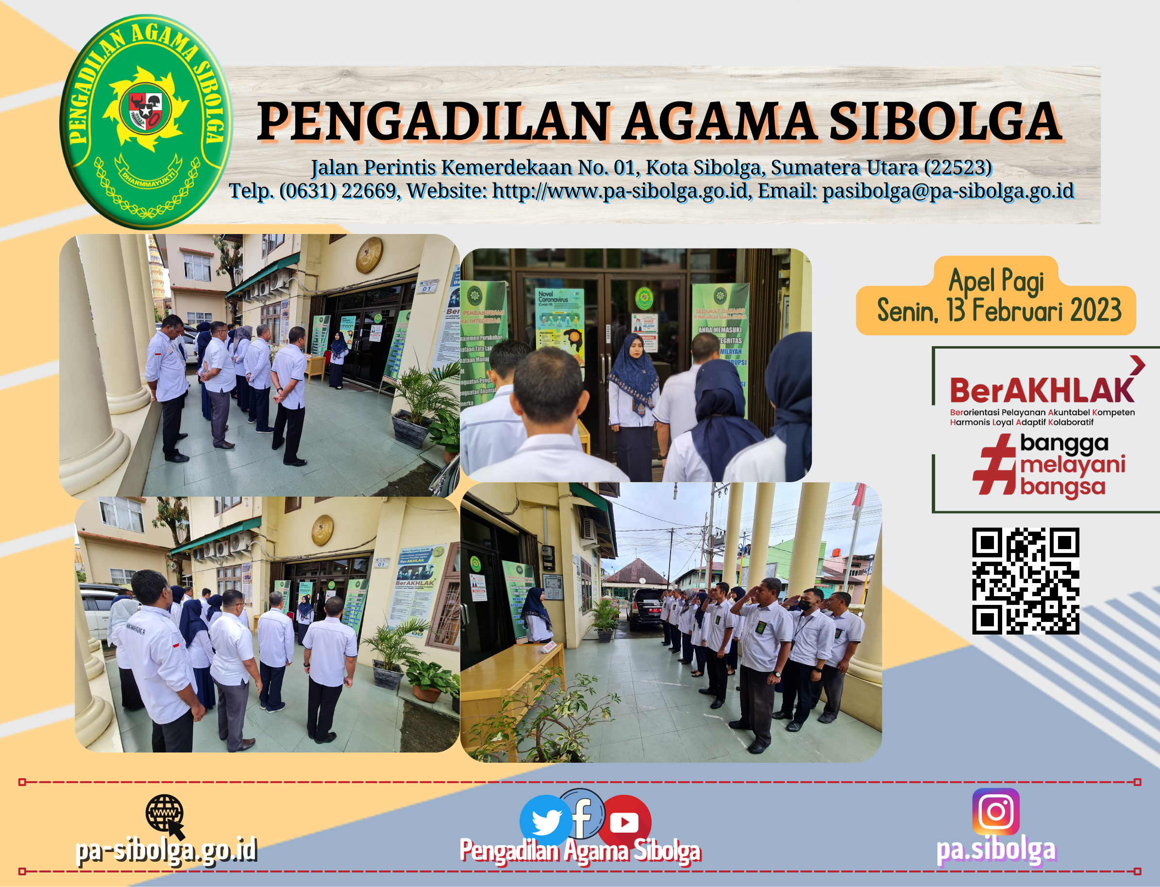 Apel Sore Jumat 13 Februari 2023