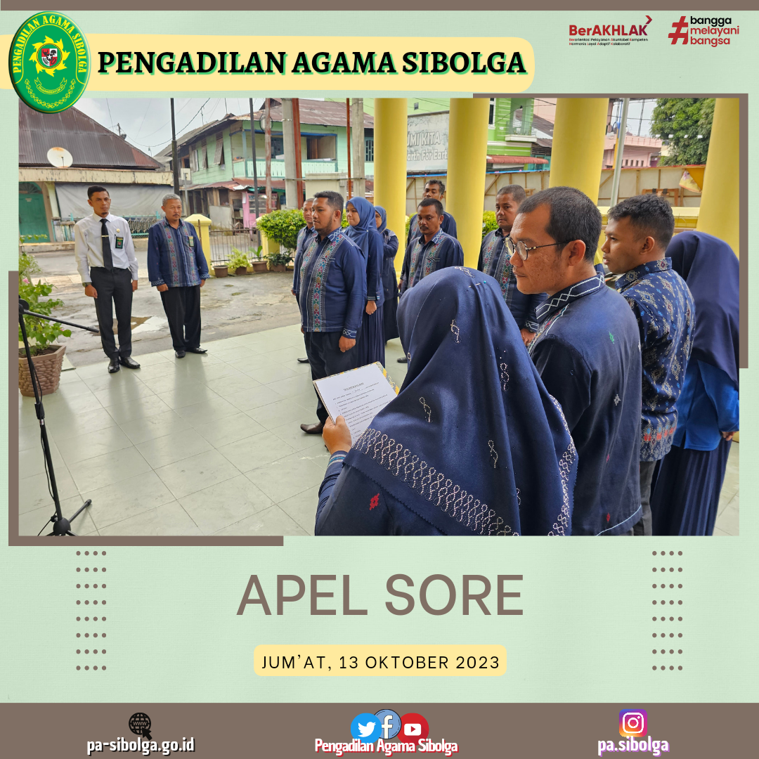 Apel Sore Jumat 13 Oktober 2023 2