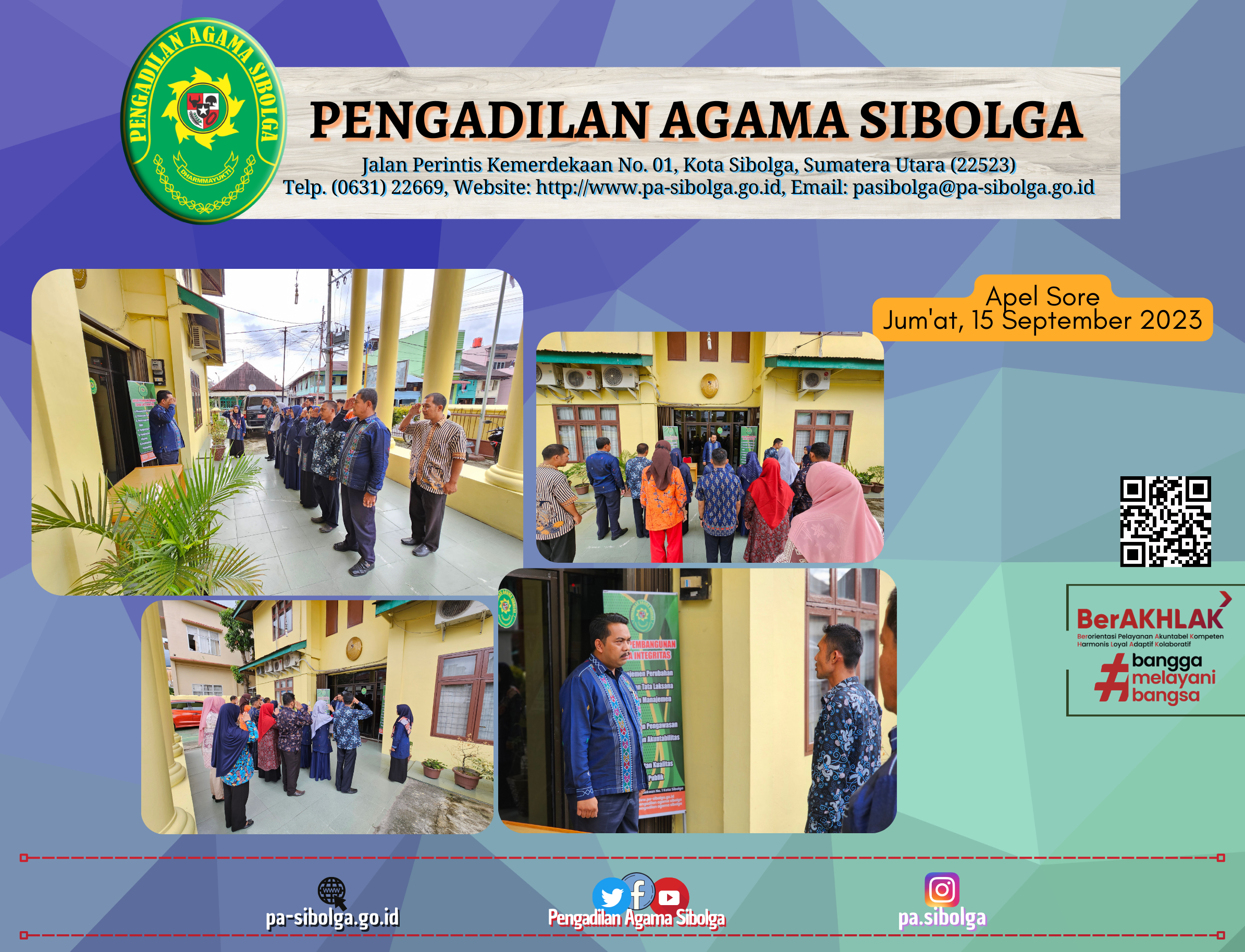 Apel Sore Jumat 15 September 2023