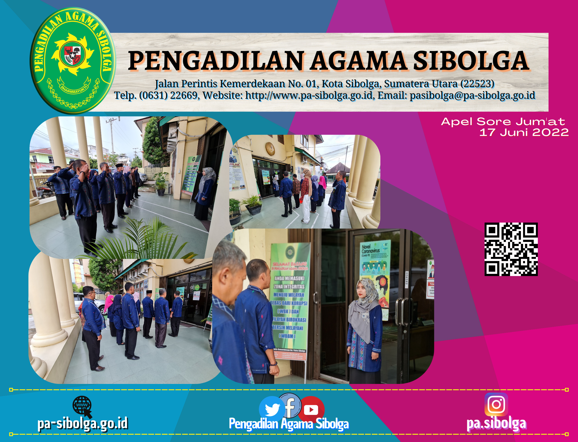 Apel Sore Jumat 17 Juni 2022