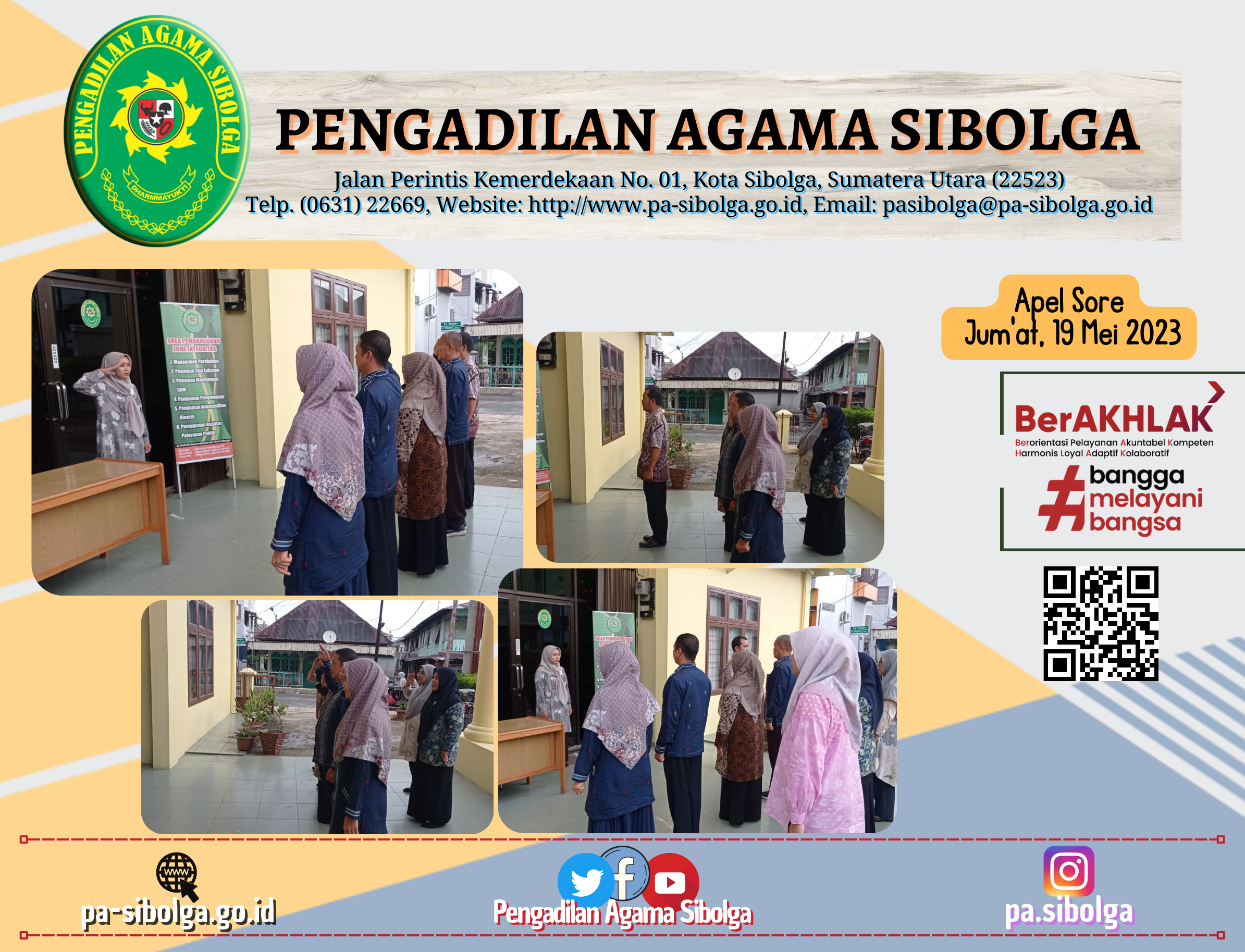 Apel Sore Jumat 19 Mei 2023