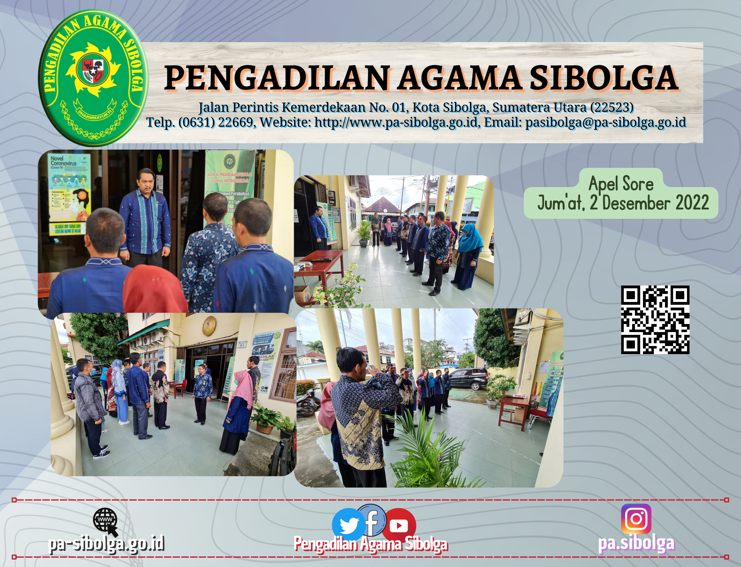 Apel Sore Jumat 2 Desember 22