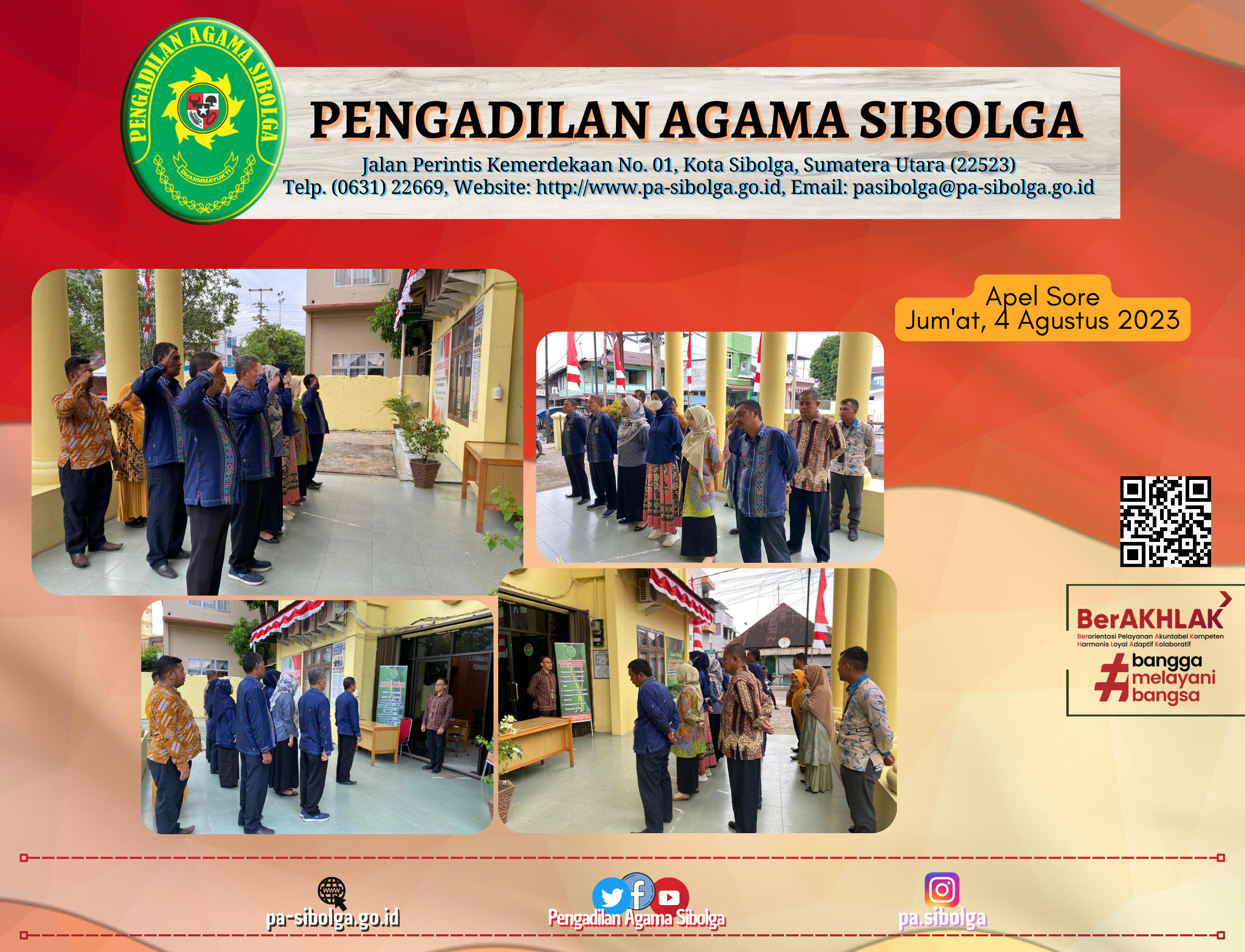 Apel Sore Jumat 4 Agustus 2023