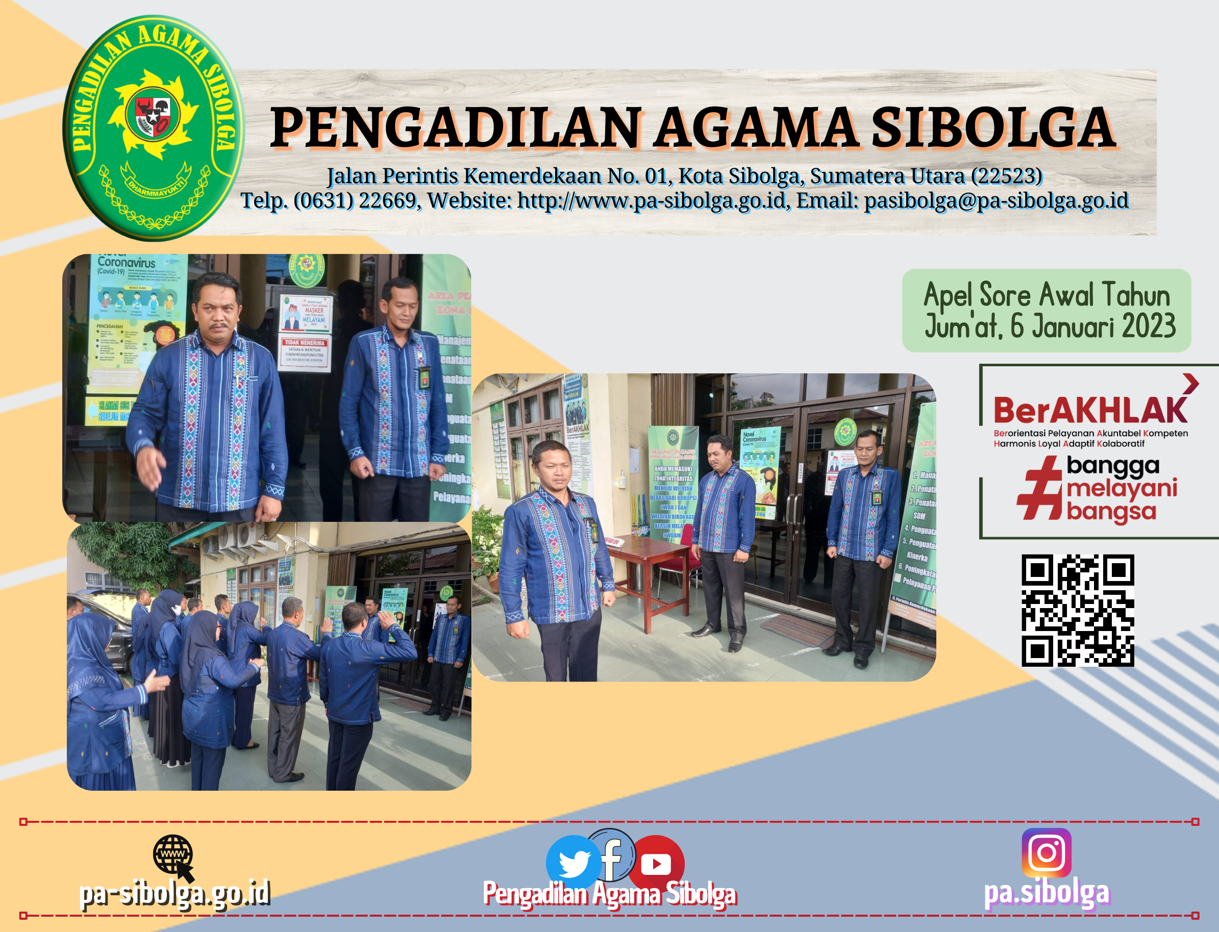 Apel Sore Jumat 6 Januari 2023