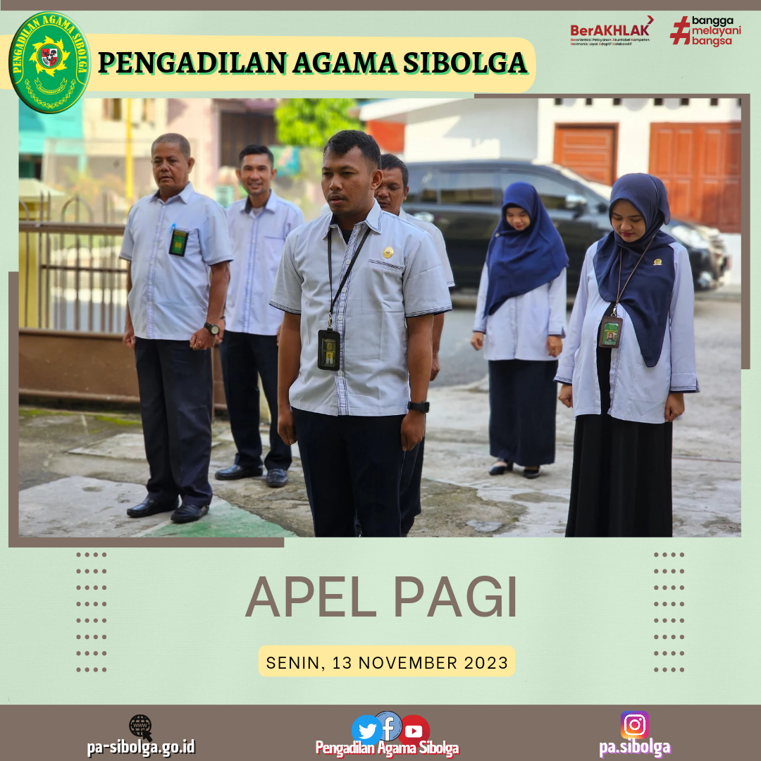 Apel pagi senin 13 november 2023 1