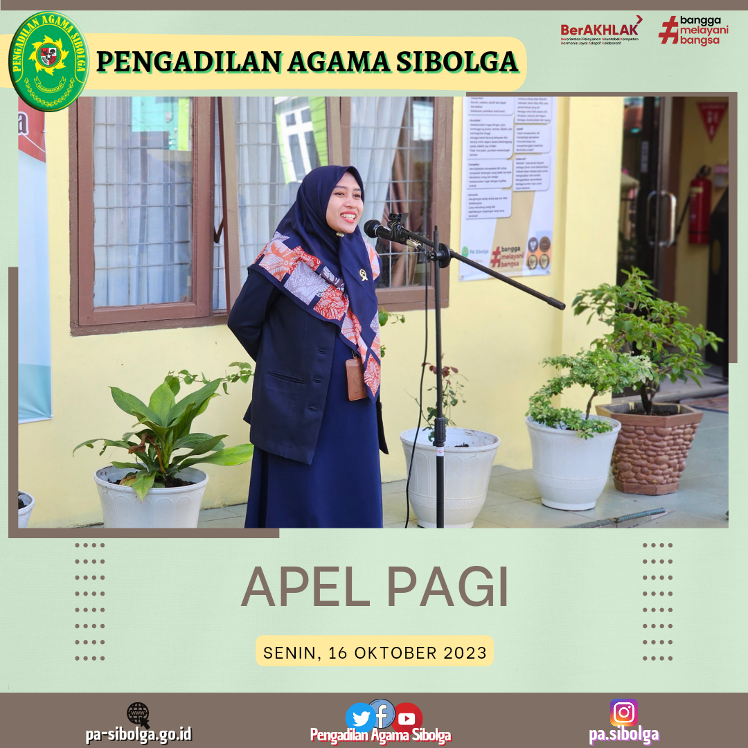 Apel pagi senin 16 Oktober 2023 1