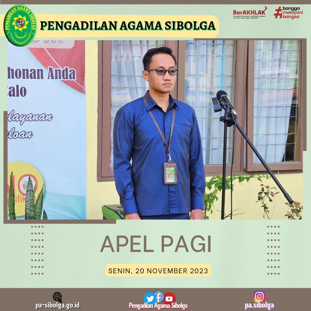 Apel pagi senin 20 november 2023 1