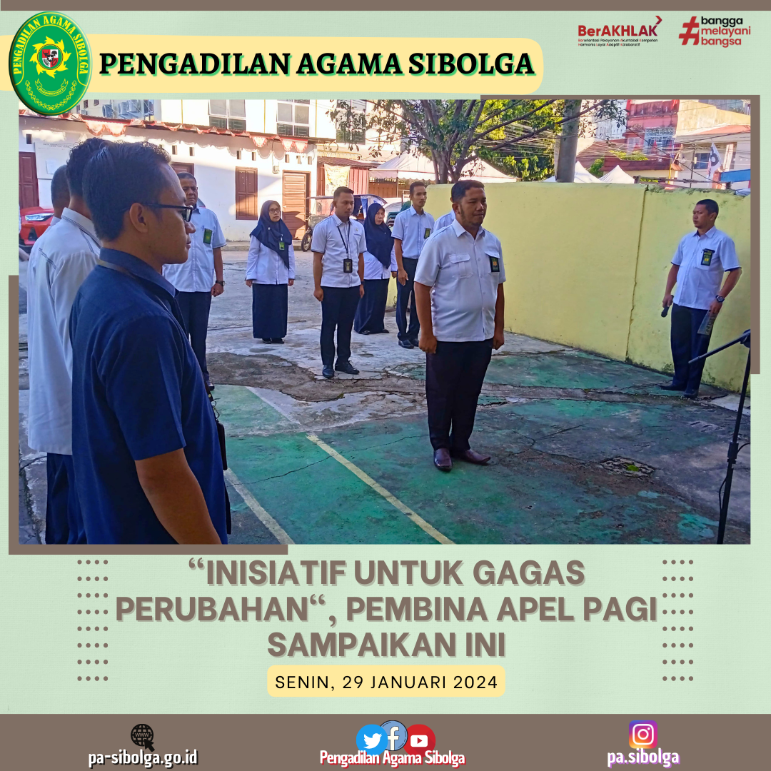 Apel pagi senin 29 januari 2024 2