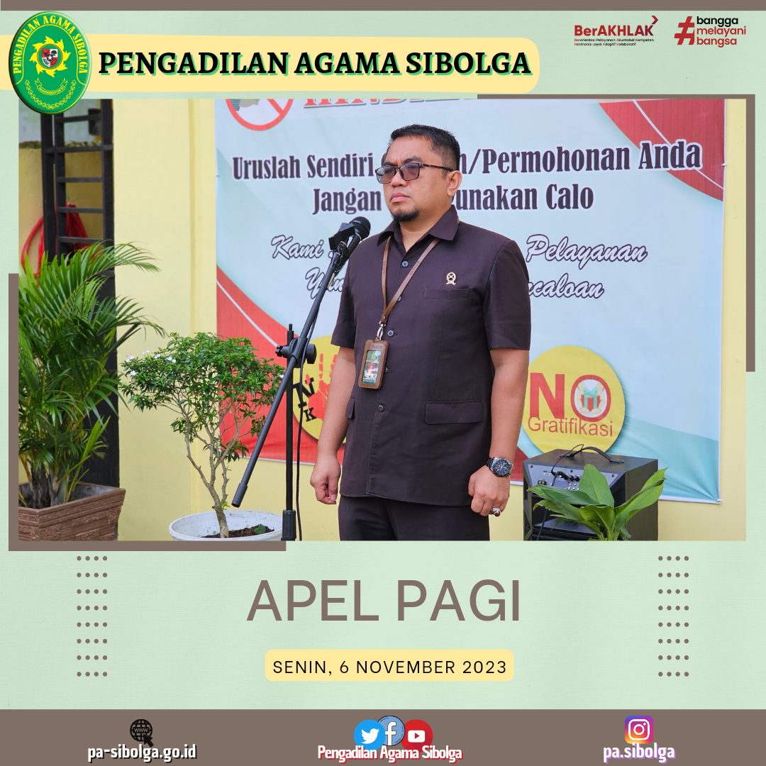 Apel pagi senin 6 november 2023 1
