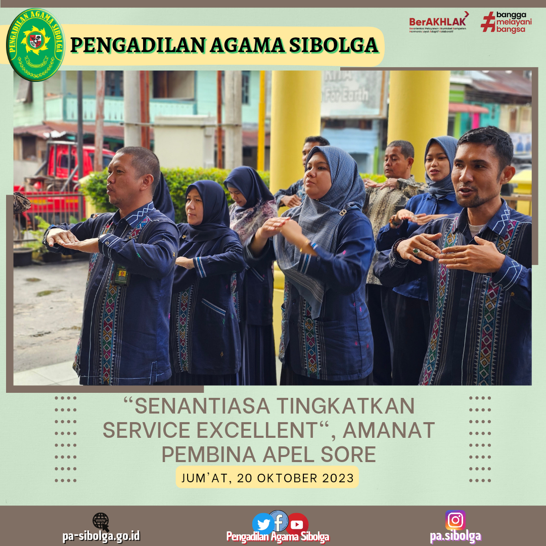 Apel sore Jumat 20 Oktober 2023 2