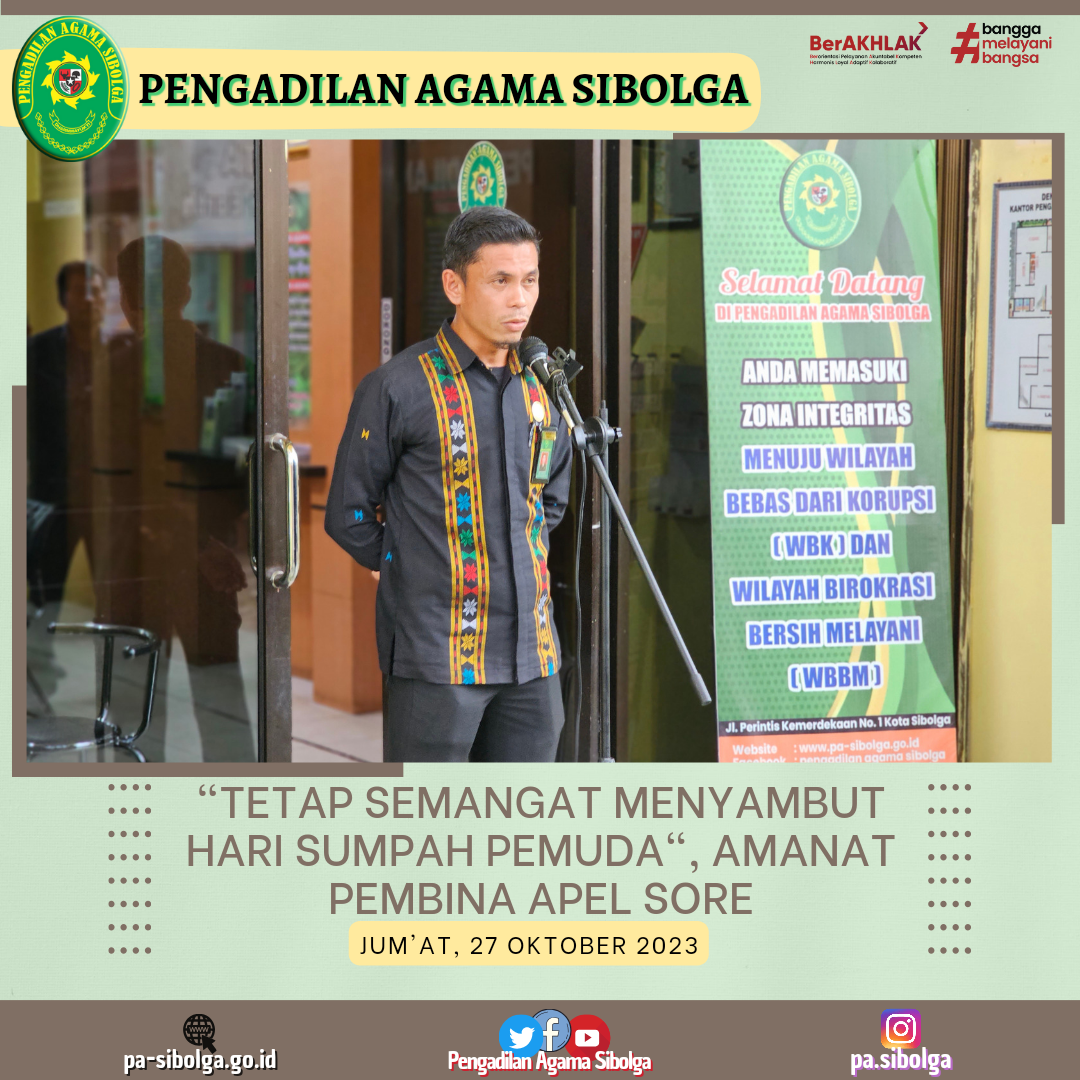 Apel sore Jumat 27 Oktober 2023 1