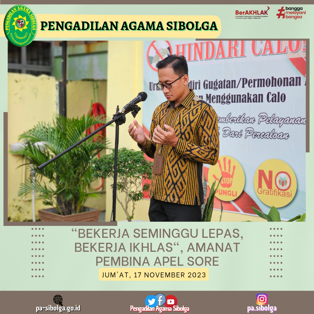 Apel sore jumat 17 november 2023 1