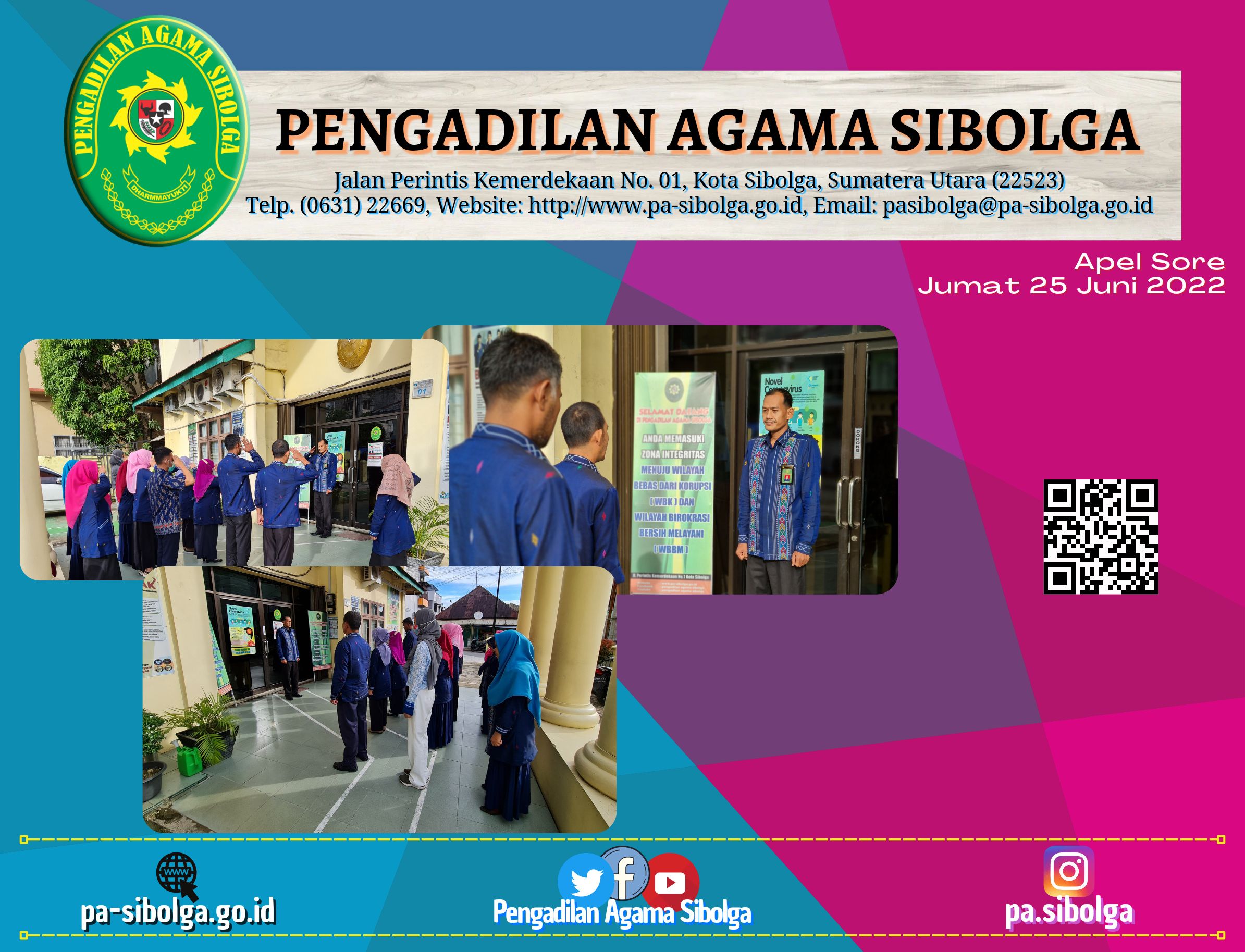 Apel sore jumat 25 Juni 22