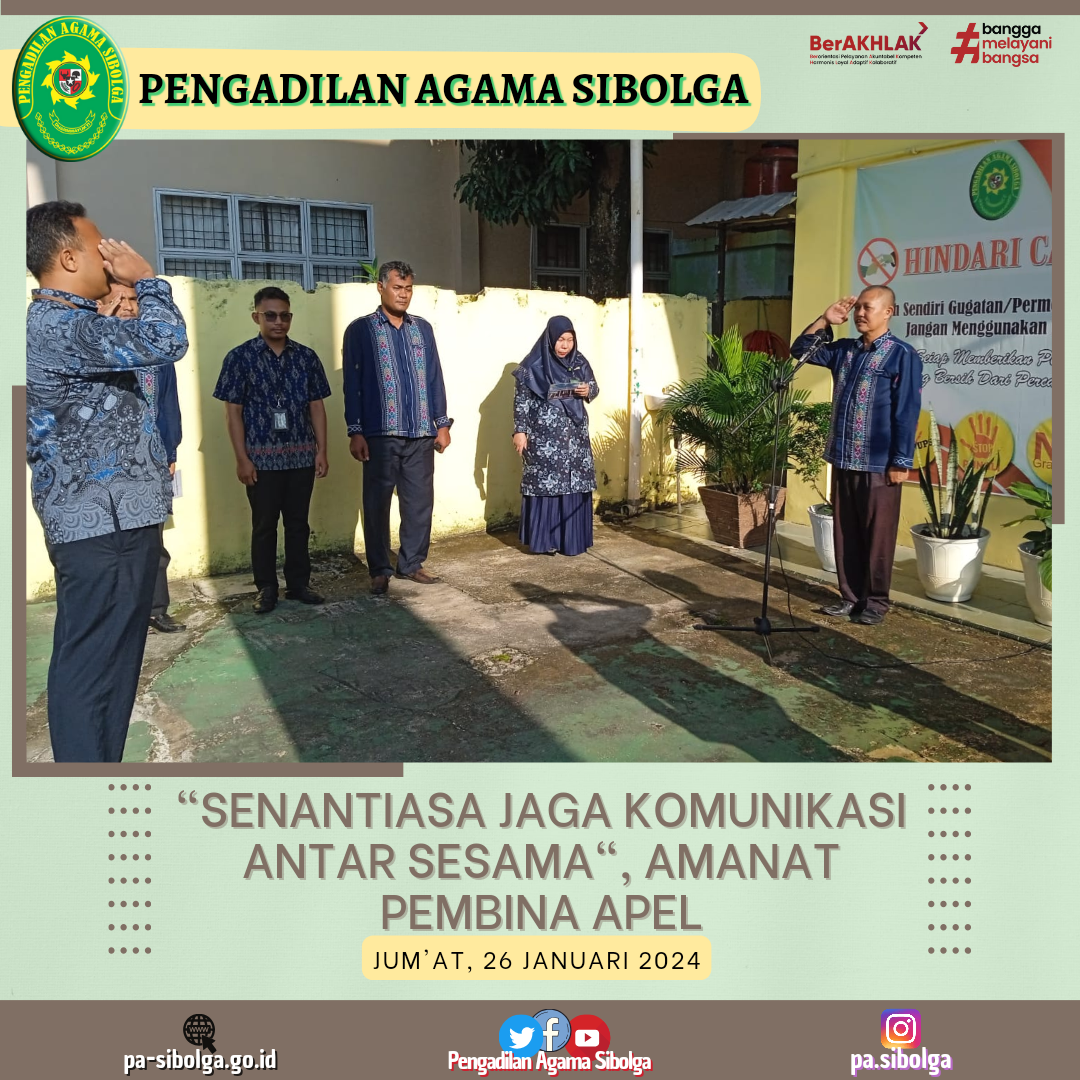 Apel sore jumat 26 januari 2024 1