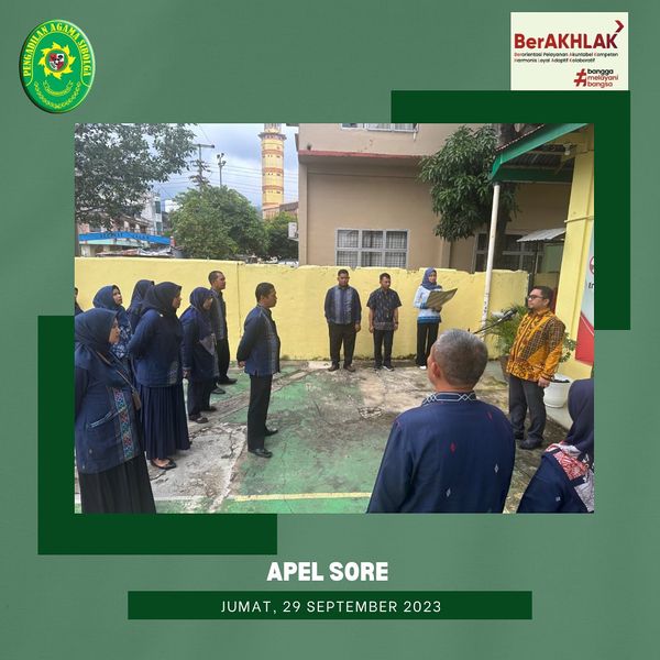 Apel sore jumat 29 september 2023 1