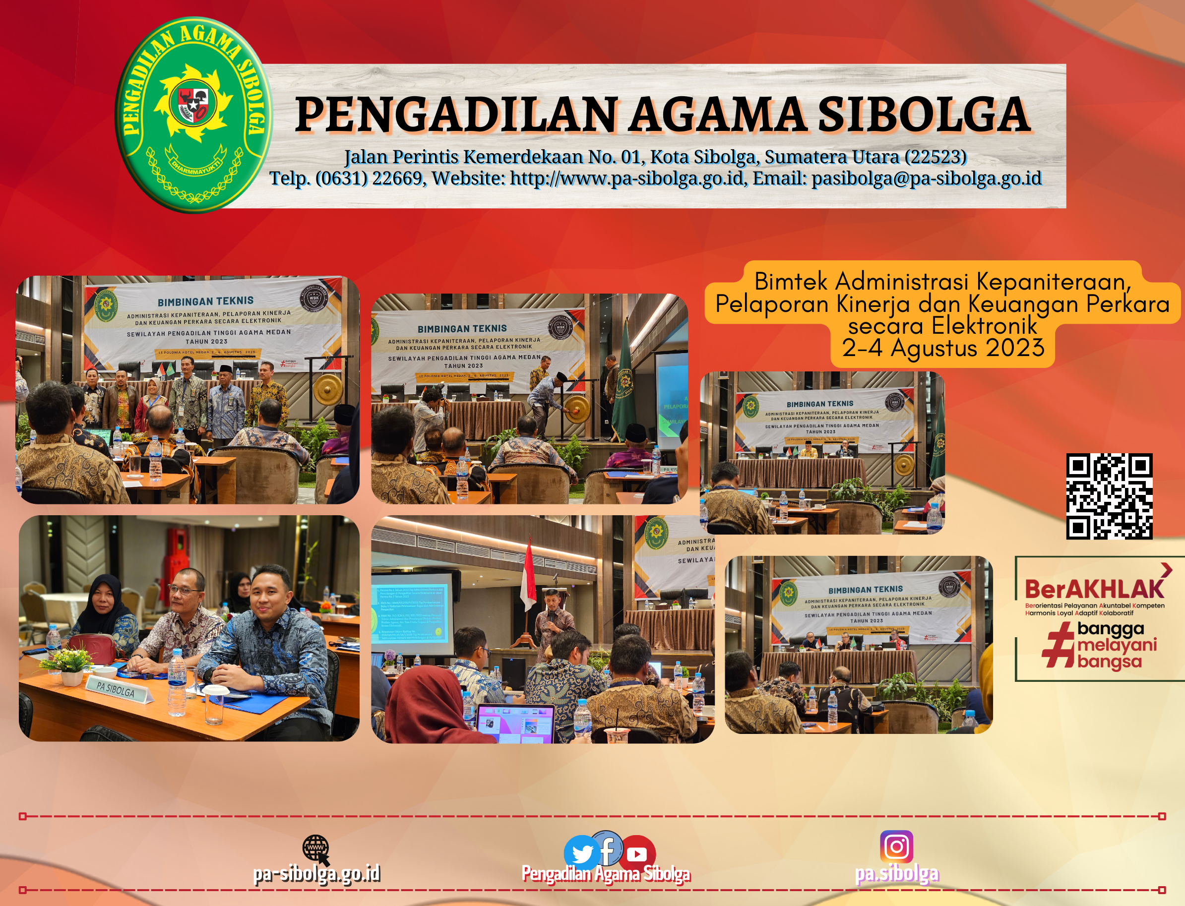 Bimtek Administrasi Kepaniteraan Agustus 2023