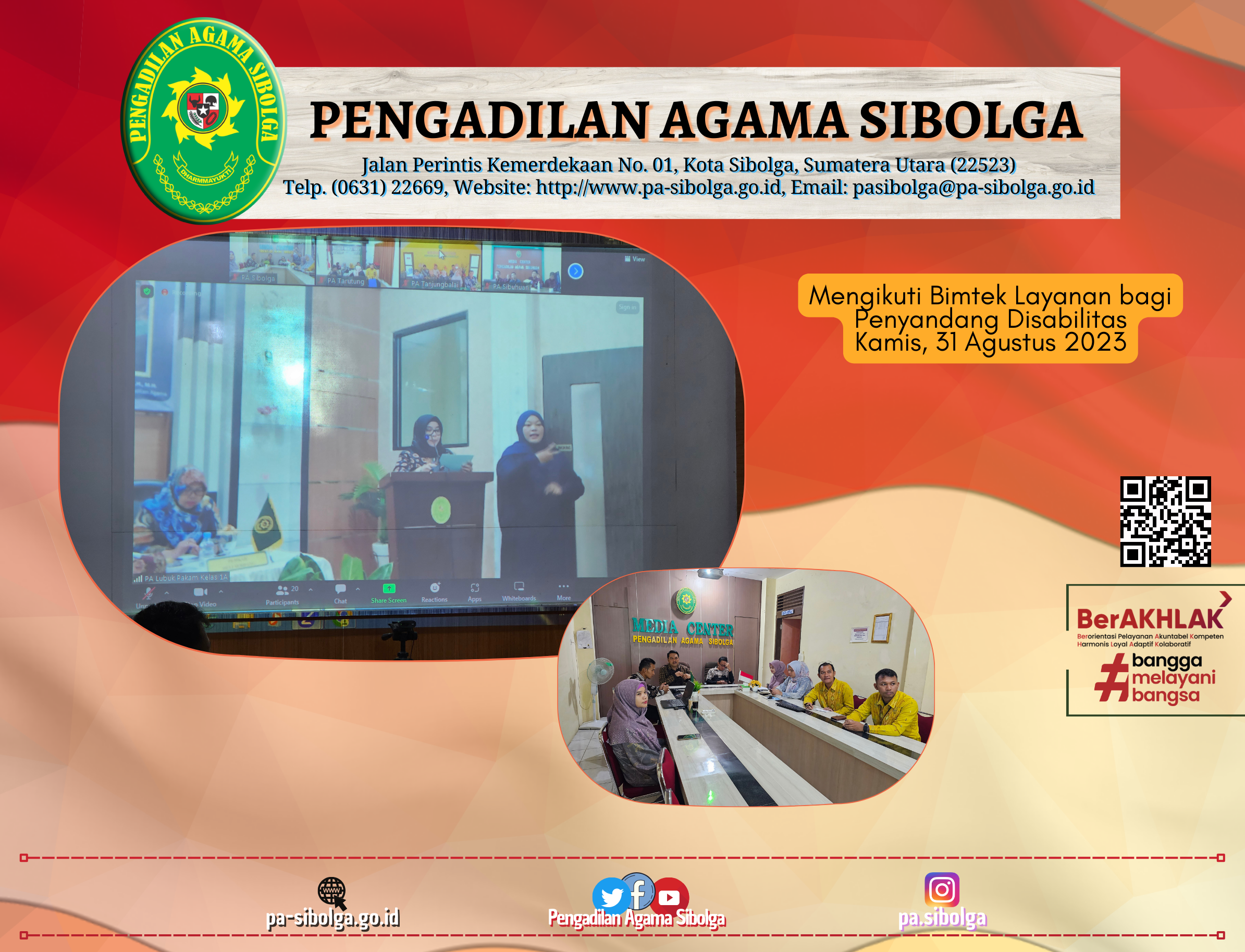 Bimtek Pelayanan Penyandang Disabilitas