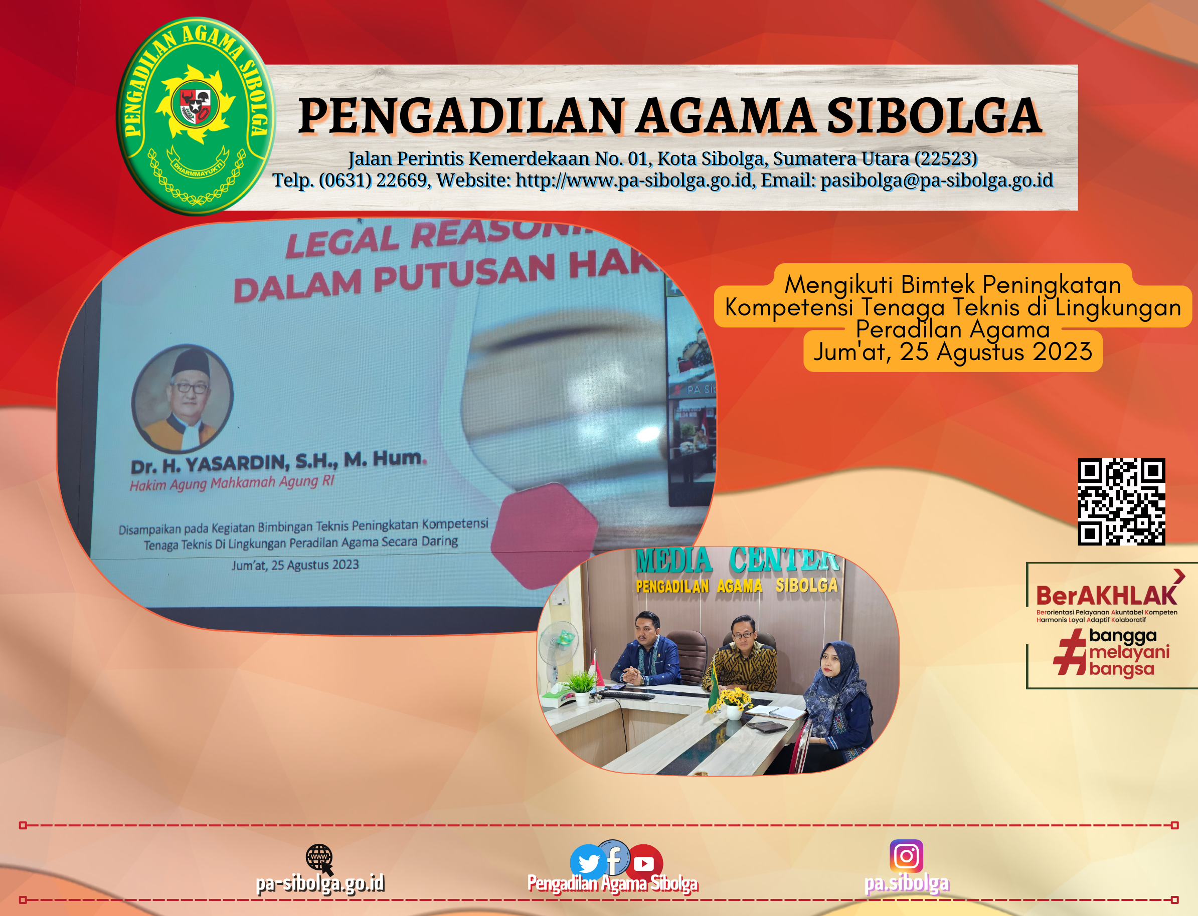 Bimtek Peningkatan Kompetensi Tenaga Teknis 2023