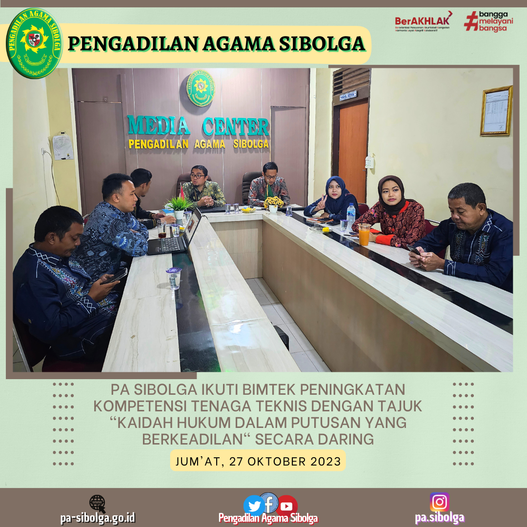 Bimtek kaidah hukum dalam putusan berkeadilan 1