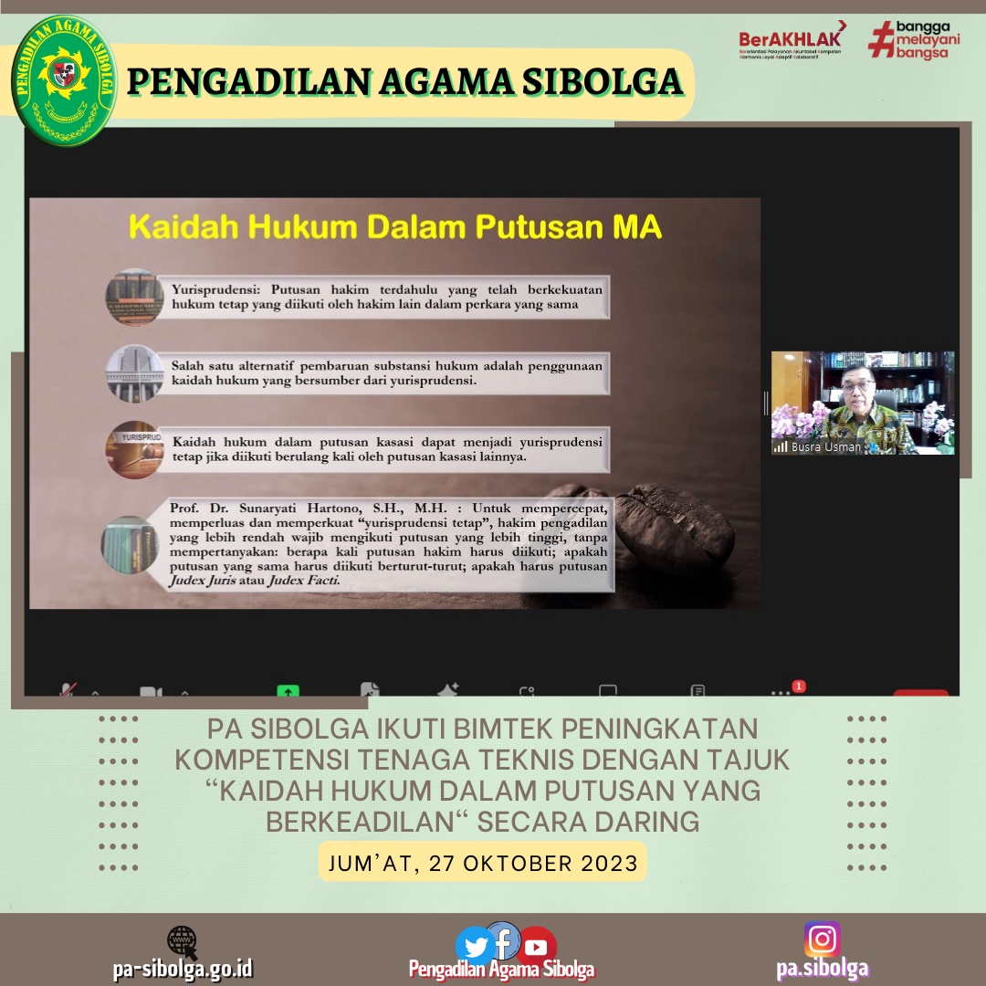 Bimtek kaidah hukum dalam putusan berkeadilan 3