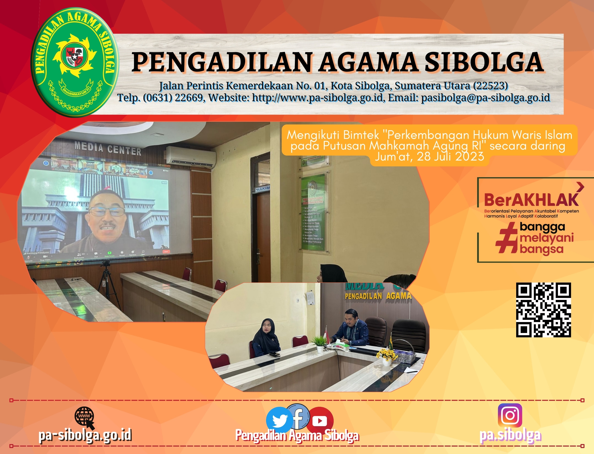 Bimtek perkembangan hukum waris 2023