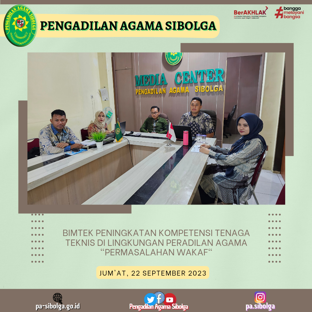 Bimtek permasalahan wakaf 1