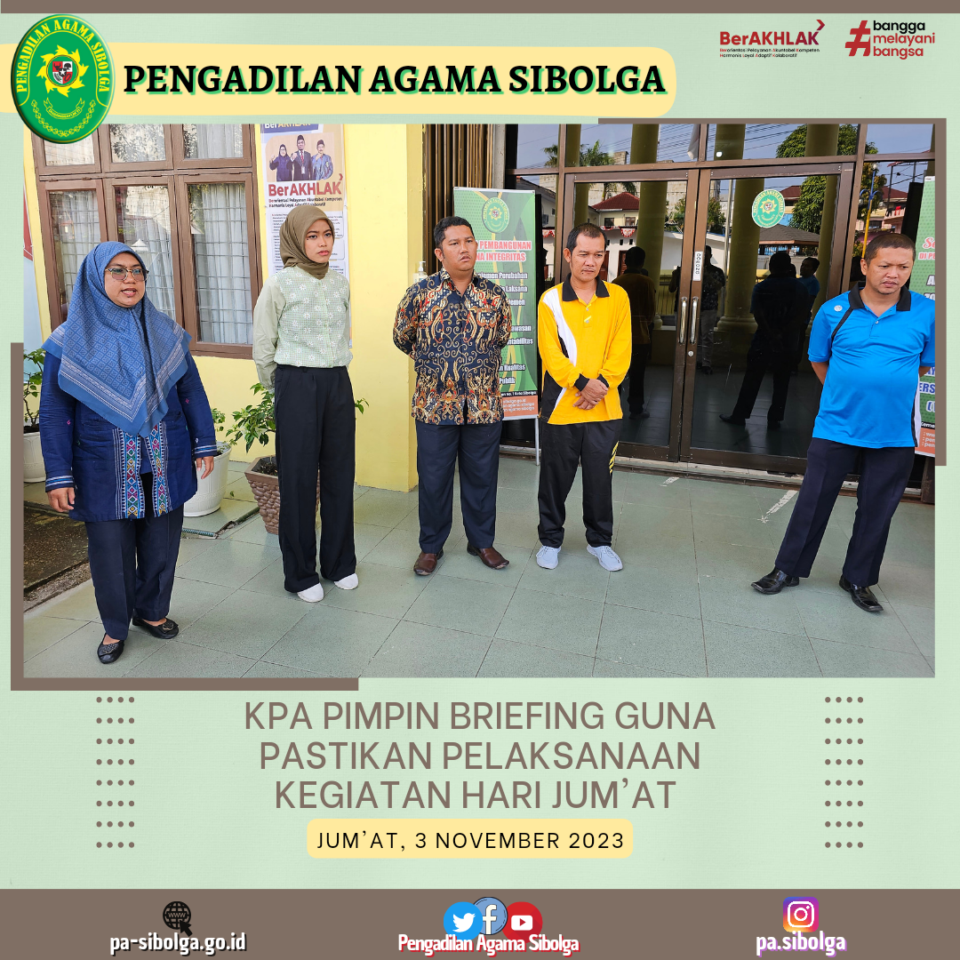 Breifing pagi Jumat 3 November 2023 2