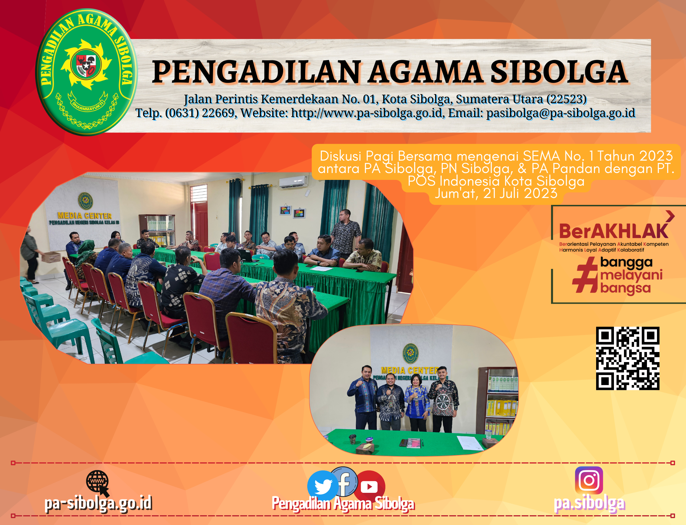 Diskusi pagi SEMA 1 2023