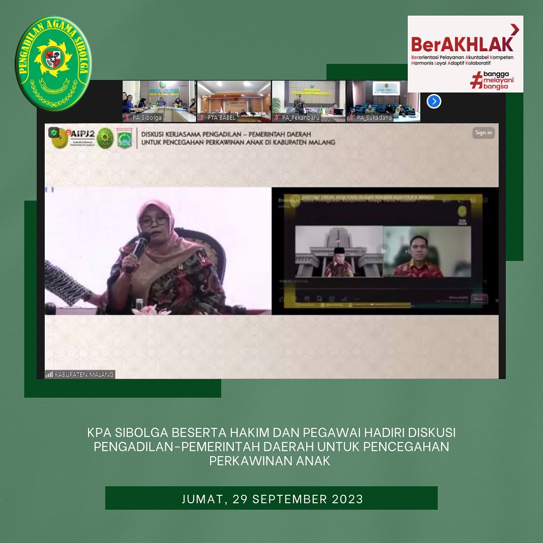 Diskusi pencegahan perkawinan anak 2023 2