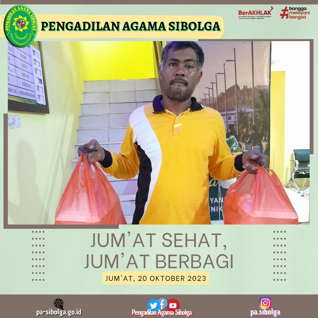 Jumat sehat berbagi 20 Oktober 2023 2