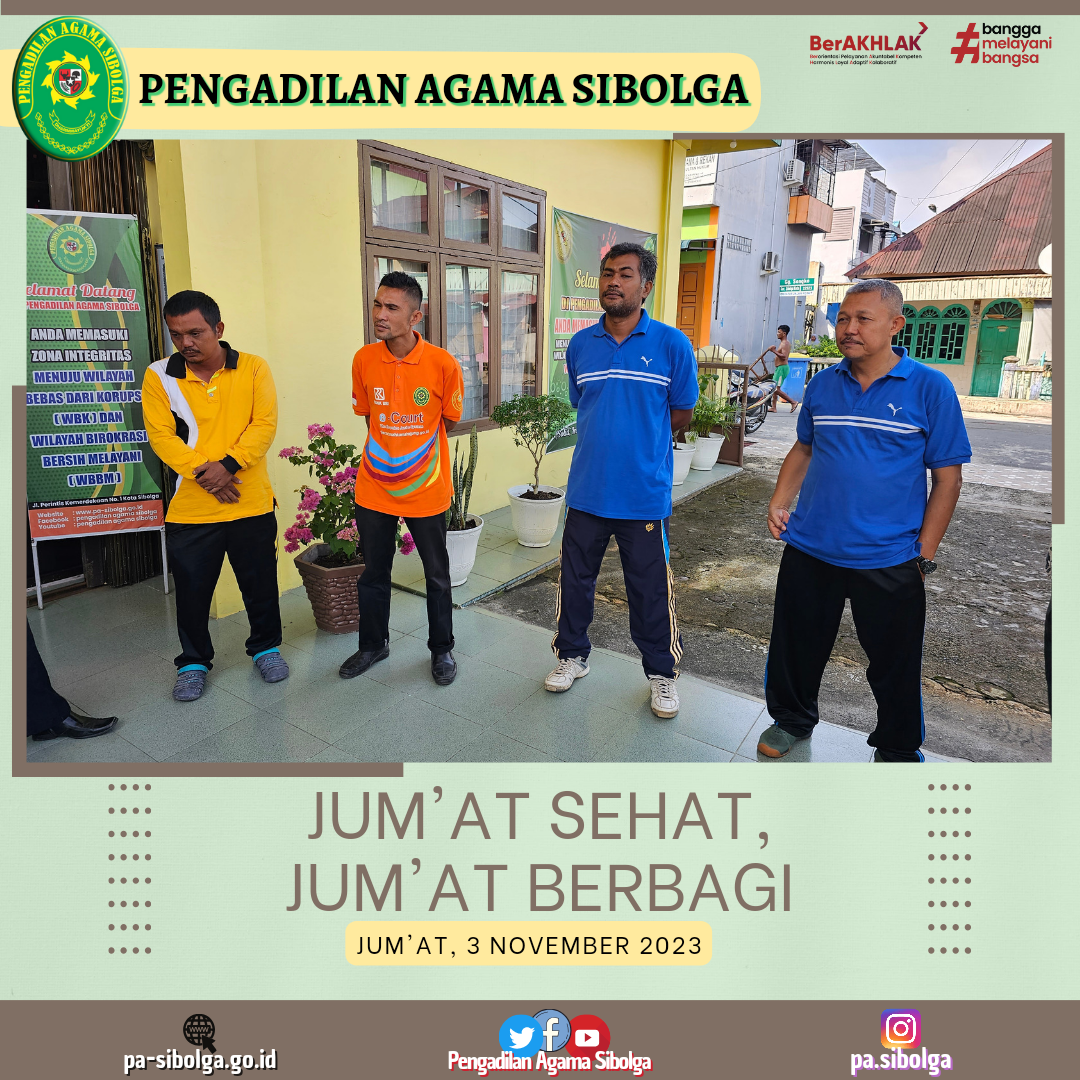 Jumat sehat jumat berbagi 3 November 2023 1