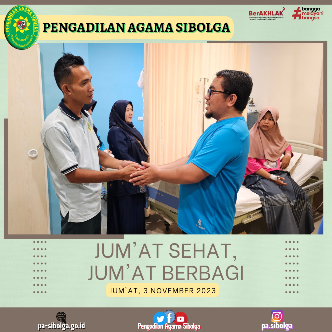 Jumat sehat jumat berbagi 3 November 2023 2