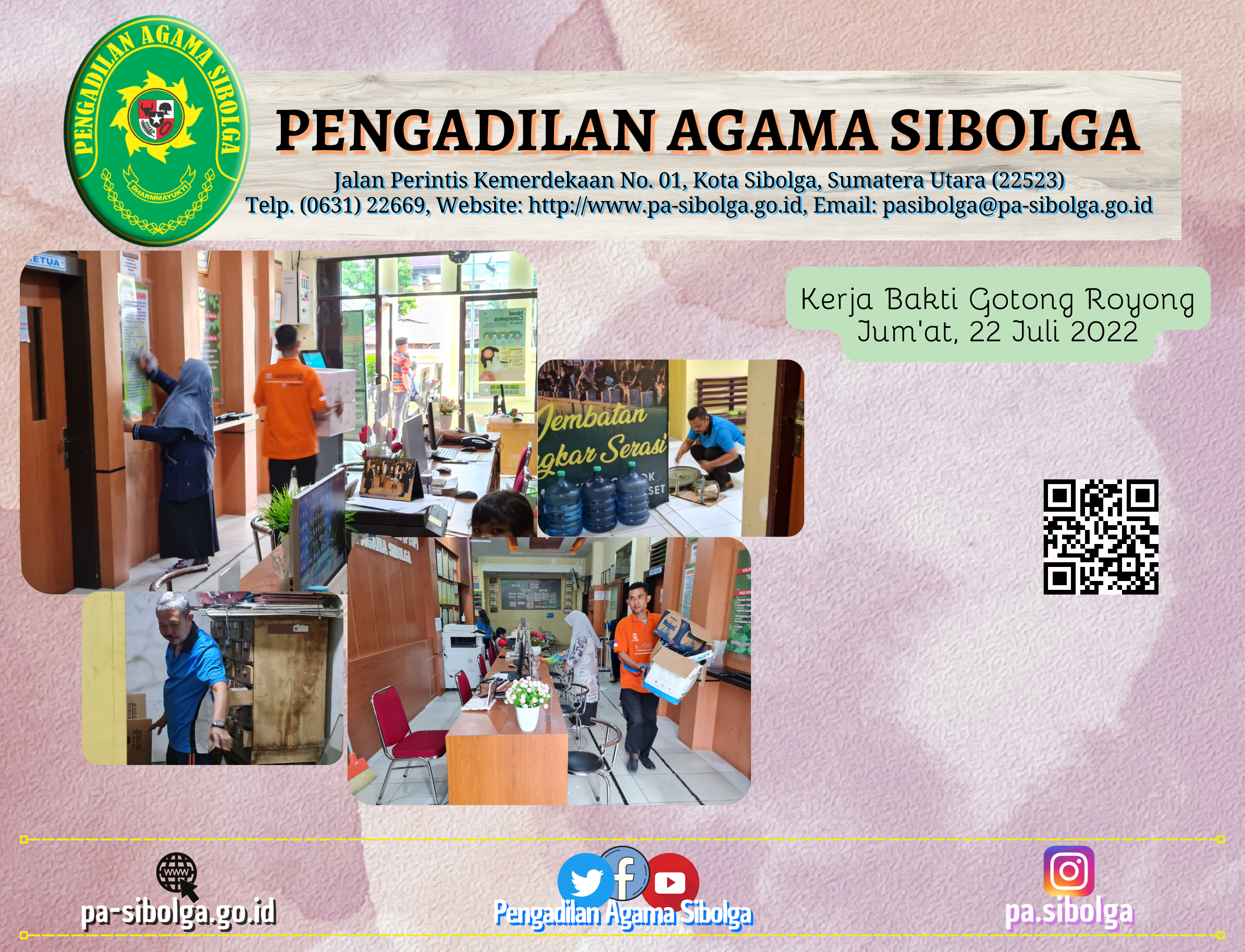 Kerja Bakti Gotong Royong 22 Juli 2022