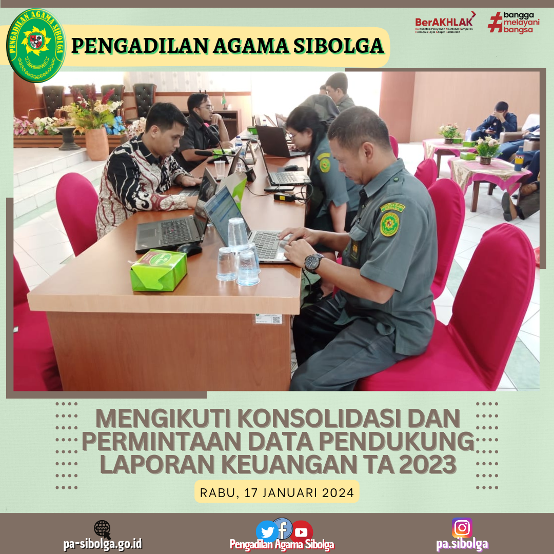 Konsolidasi permintaan data dukung lap keu 2024 2