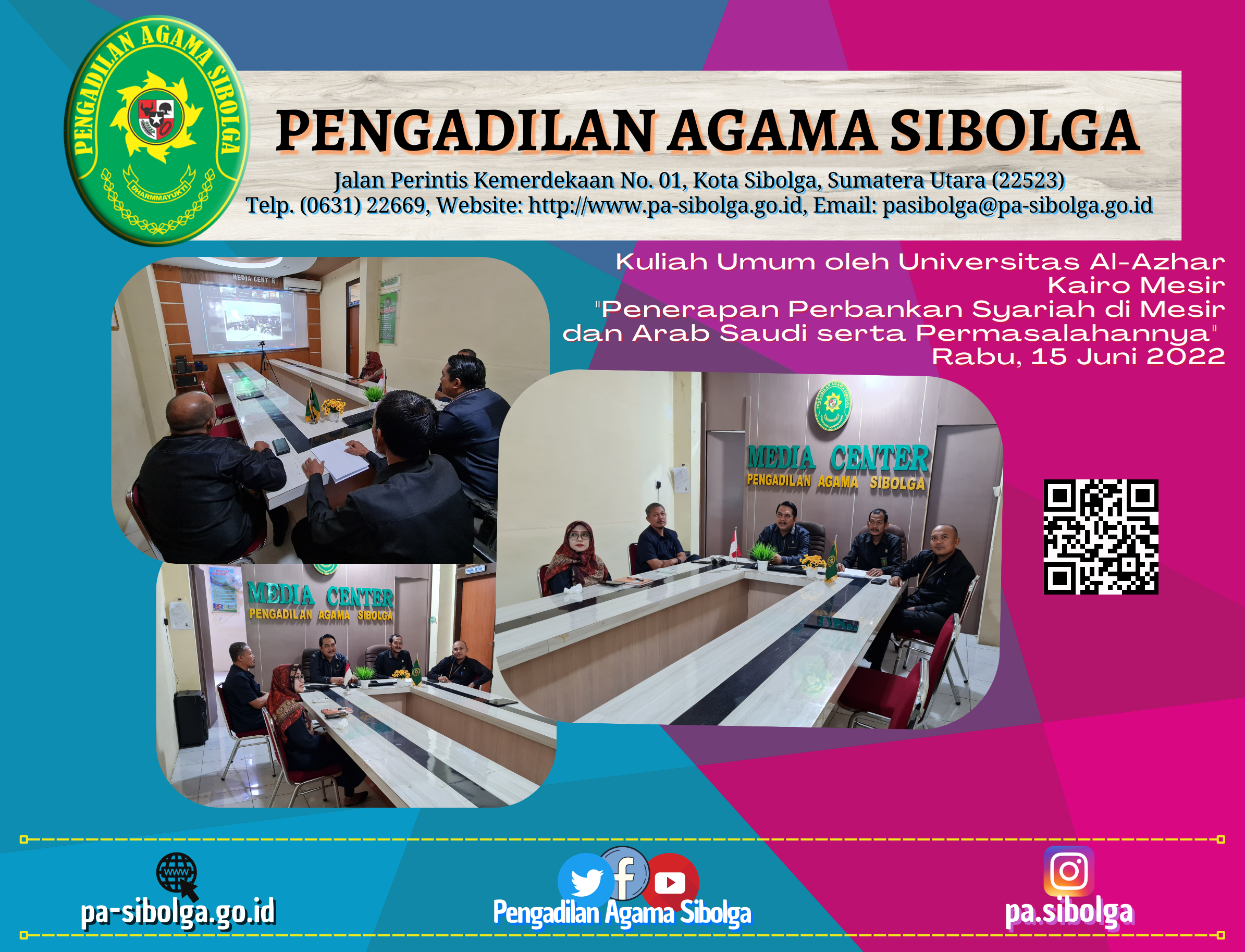 Kuliah Umum Univ Al Azhar Kairo 15 juni 2022